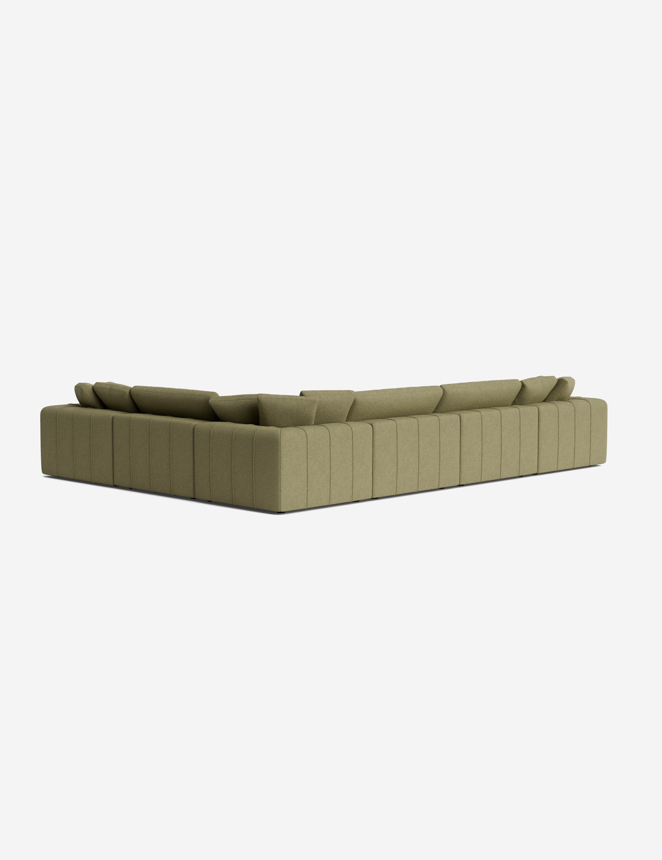 Capella Modular Corner Sectional Sofa - Modern L-Shaped Living Room Furniture for Small Spaces | Perfect for Apartments, Condos & Cozy Homes