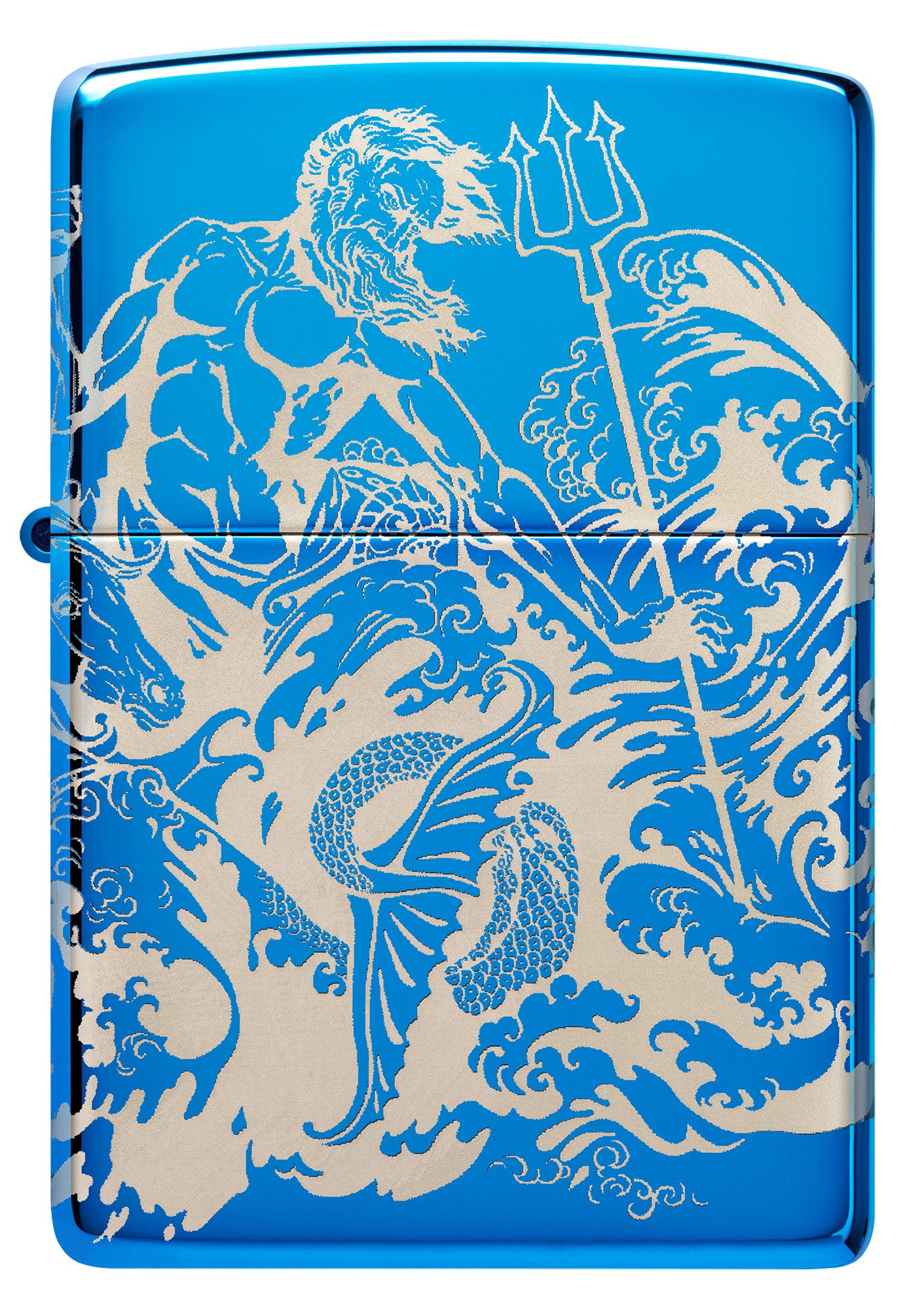 Atlantis Design High Polish Blue 360 Photo Image - Perfect for Home Decor, Wall Art, and Office Display