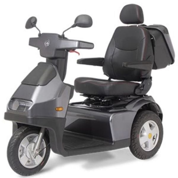 AFIKIM Afiscooter S3 3-Wheel Mobility Scooter for Adults - Lightweight Electric Scooter for Seniors & Disabled - Indoor/Outdoor Use for Shopping, Parks & Travel