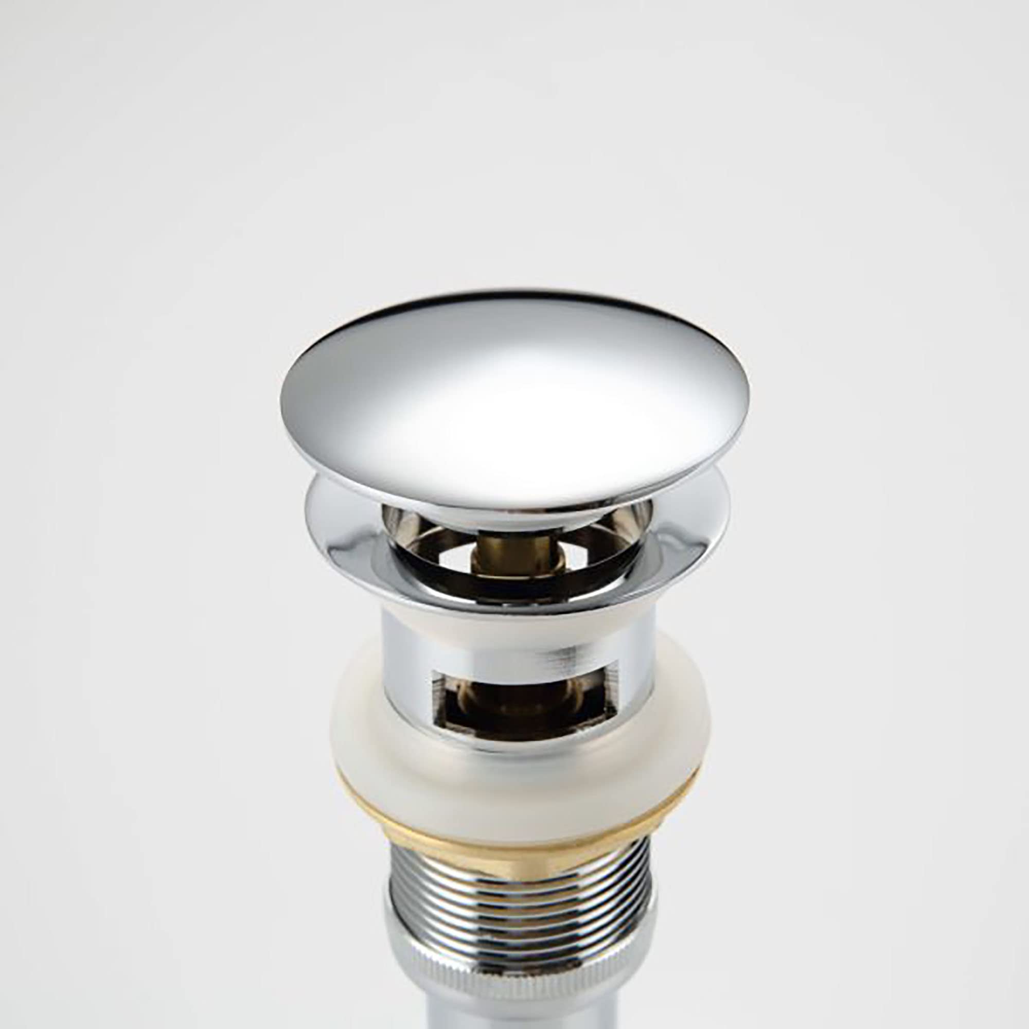 Legion Furniture UPC Faucet with Drain - Chrome/Brass Finish for Bathroom Sink or Kitchen Installation