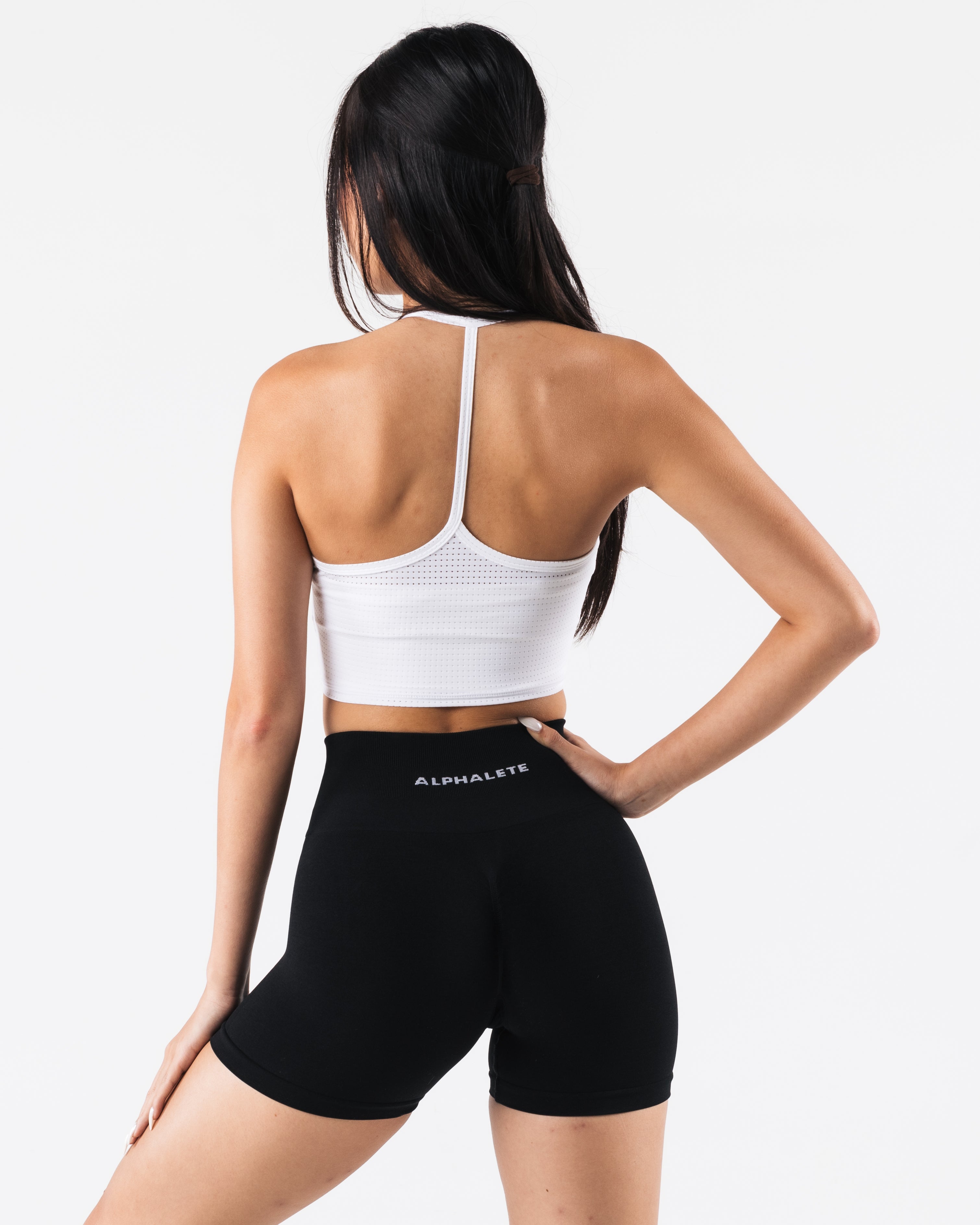 Margo Mesh Tank Top for Women - Breathable White Summer Casual Shirt | Perfect for Beach, Gym, and Everyday Wear