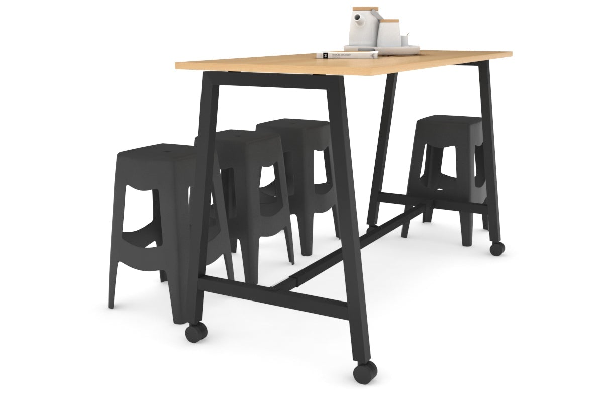 Quadro A Legs Counter Table - 1800L x 700W Commercial Grade Stainless Steel Workbench for Restaurant, Kitchen & Bar Use