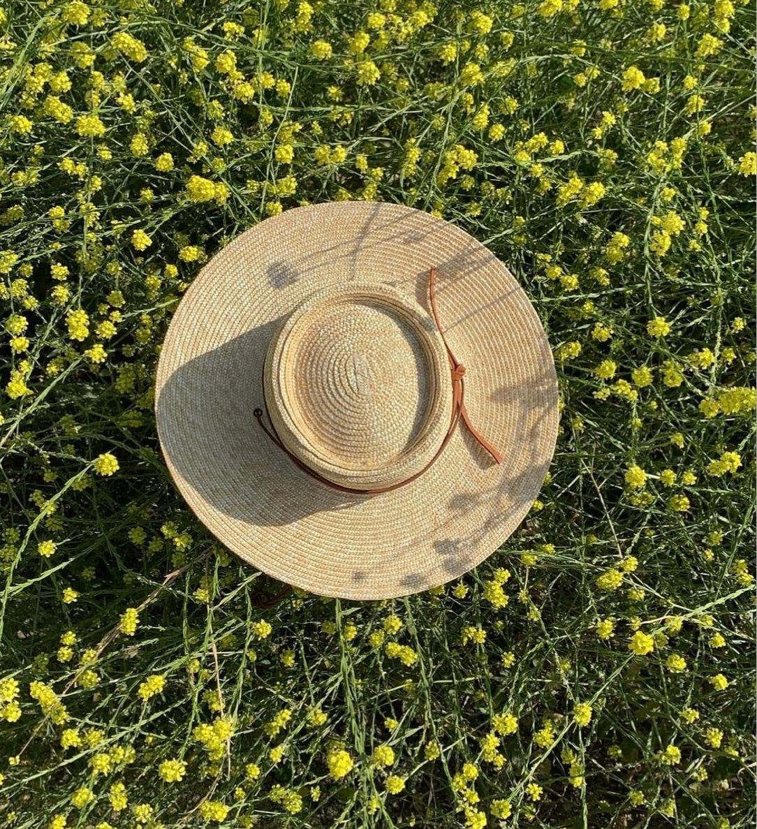 Natural Sage Hat - Stylish & Breathable Sun Protection for Outdoor Adventures, Hiking, and Beach Trips