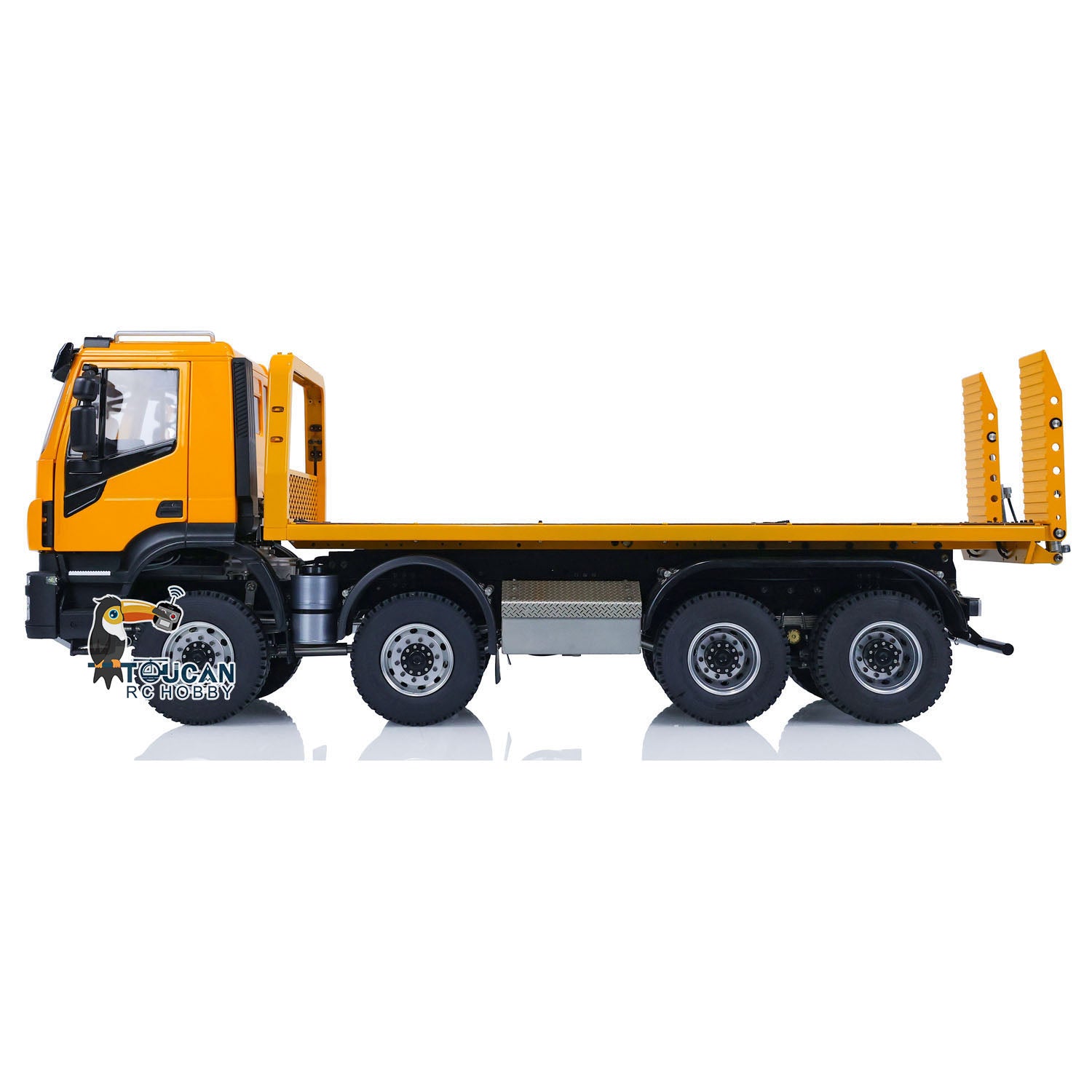 1/14 Scale 8x4 Metal RC Hydraulic Wrecker Truck - Remote Control Rescue Vehicle Toy Car with Realistic Simulation | Perfect Gift for Kids & Adults | Ready-to-Run (PNP) | Ideal for Indoor Play, Outdoor Adventures & RC Hobby Collections
