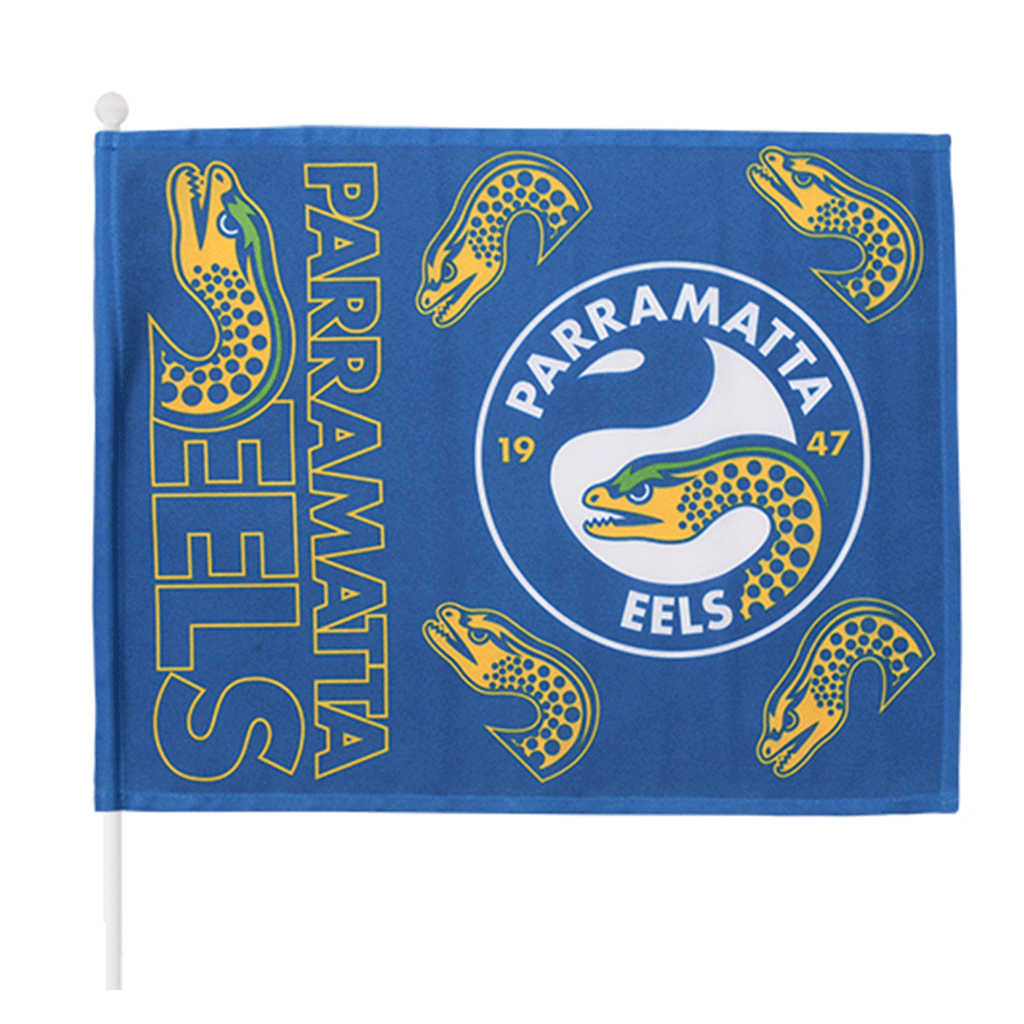 Parramatta Eels Kids Flag - Official NRL Team Banner for Children's Room Decor & Game Day Support