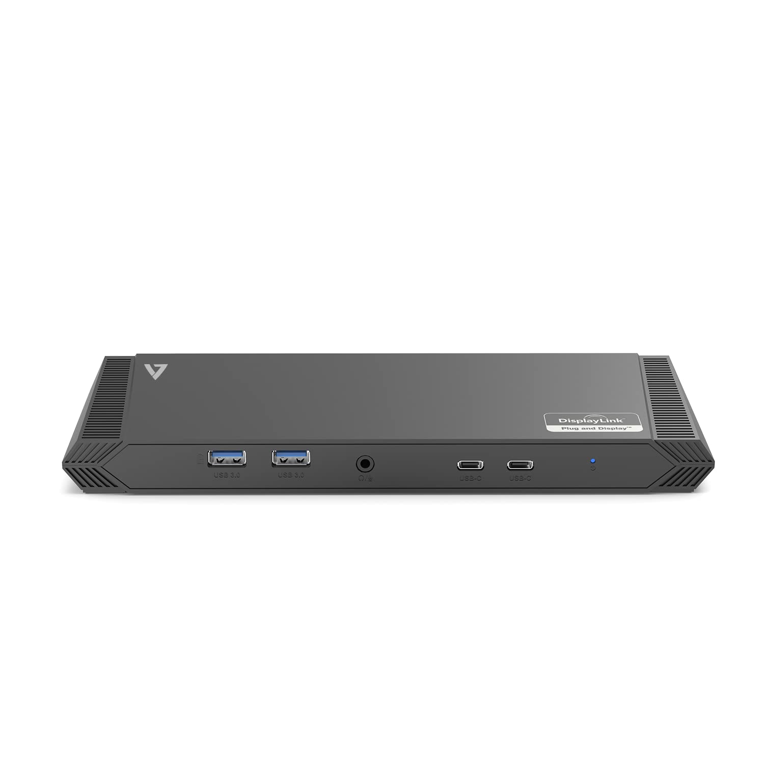V7 USB-C Triple Display Docking Station with 4K HDMI, Ethernet, and 6 Ports - Ideal for Home Office, Remote Work & Multi-Monitor Setup
