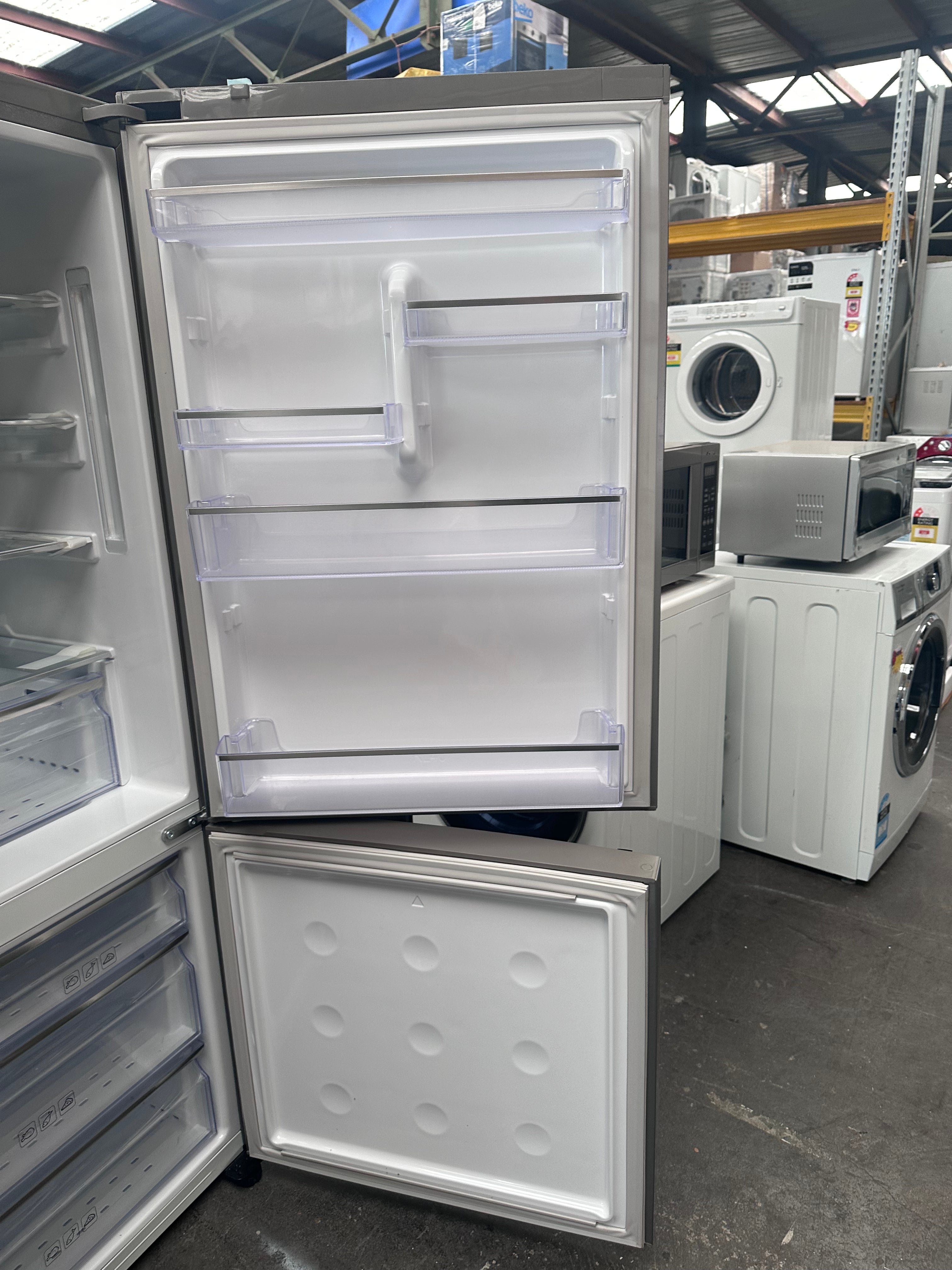 Samsung 450L Bottom Mount Refrigerator - Energy Efficient, Spacious Design | Perfect for Kitchens, Offices & Small Businesses | Factory Second
