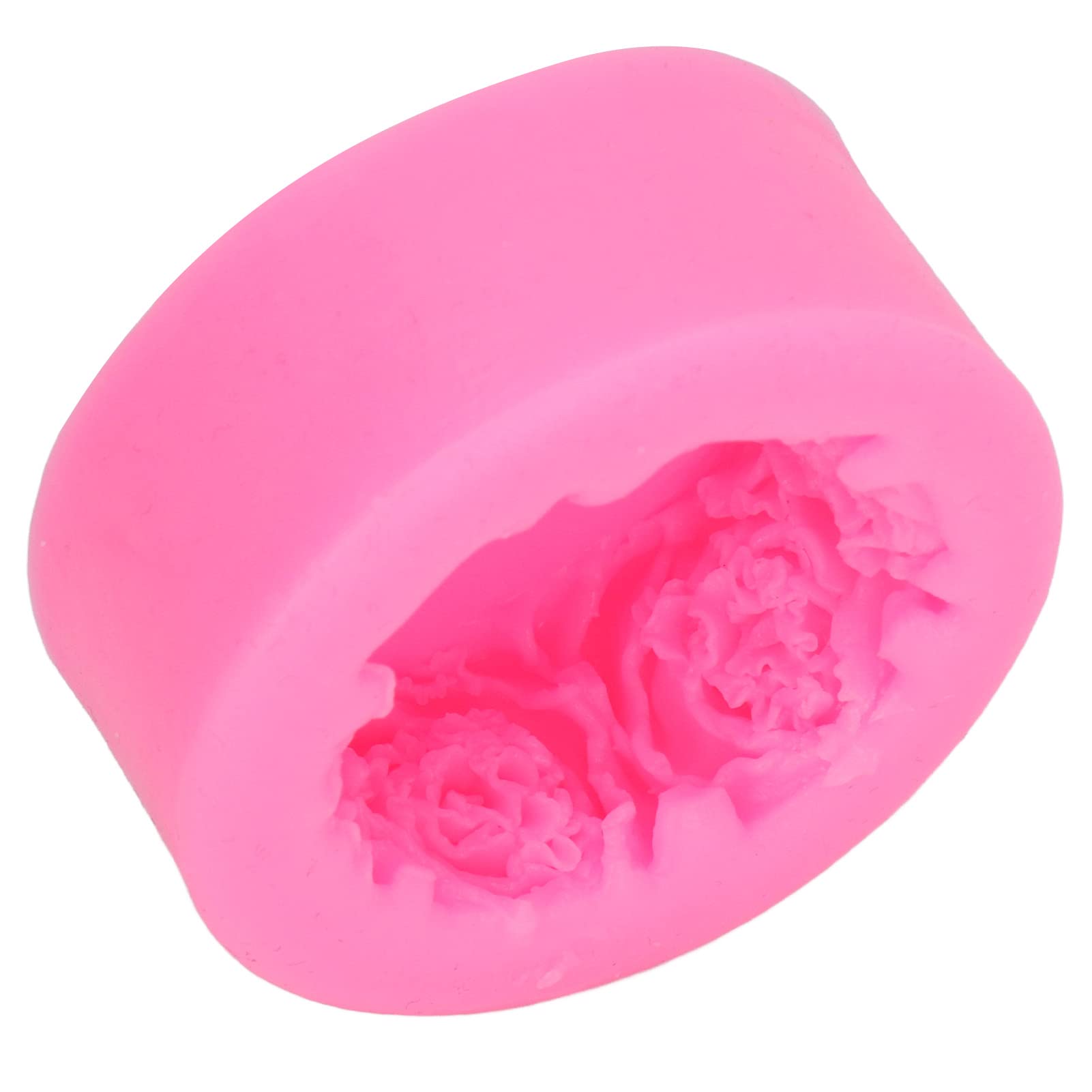 Premium Silicone Molds for Baking - Rose Pattern Fondant & Candle Molds - Reusable, Flexible & Durable Cake Decorating Tools - Perfect for DIY Cupcakes, Soap Making & Ice Cubes
