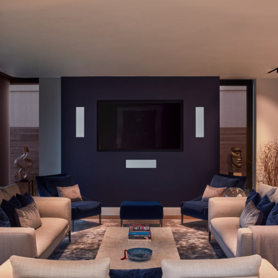 Bowers & Wilkins CWM8.3 D In-Wall Speaker - High Performance Home Audio System for Surround Sound & Home Theater Installation (Single Speaker)