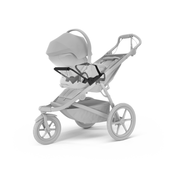 Thule Urban Glide 3 Universal Single Car Seat Adapter - Compatible with Chicco & Other Major Brands | Perfect for Jogging, Travel & Everyday Stroller Use