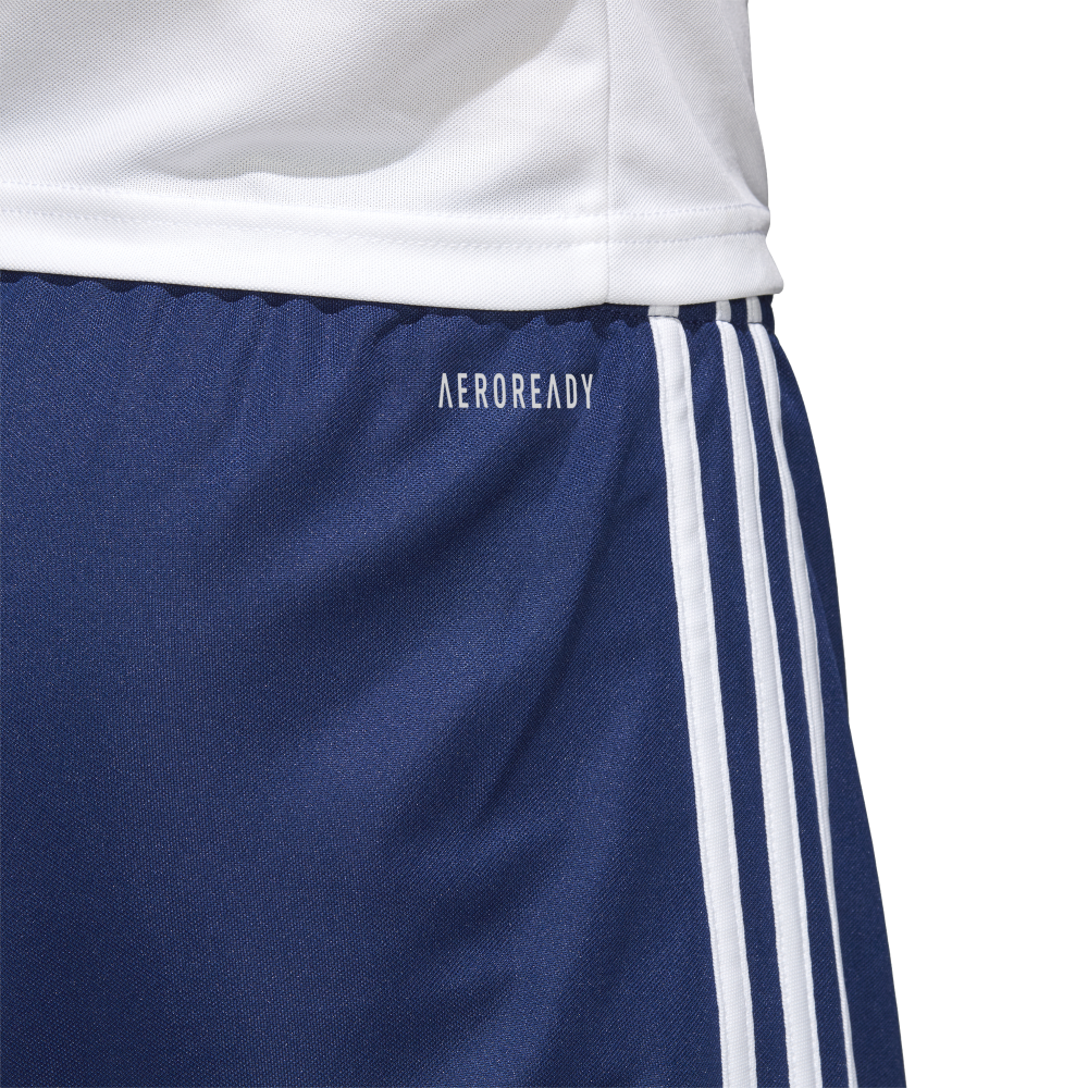 Adidas Men's Squadra 17 Soccer Shorts - Dark Blue/White - Breathable Athletic Shorts for Soccer Training & Casual Wear