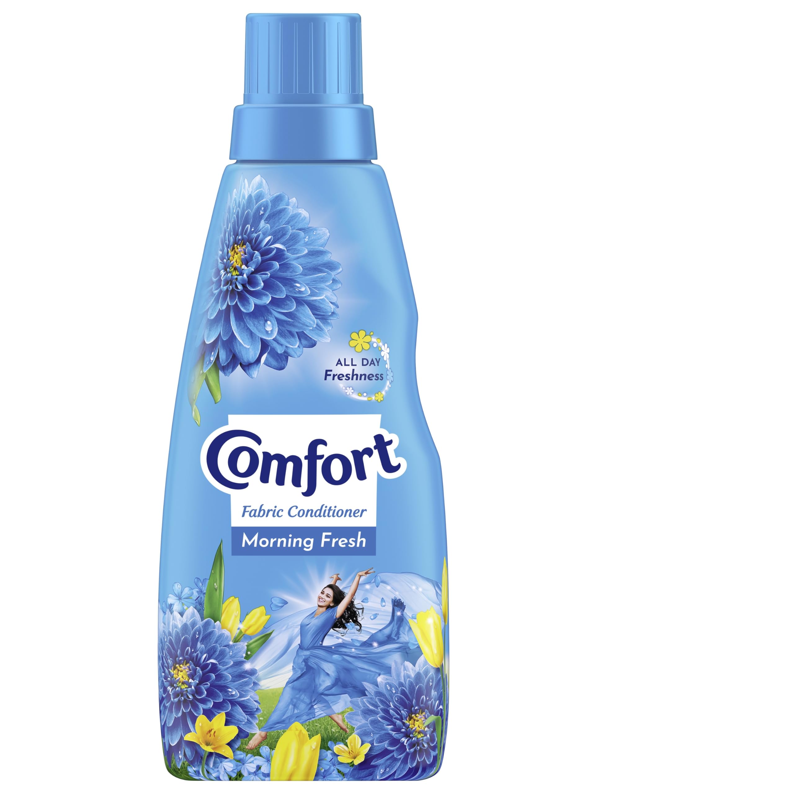 Morning Fresh Fabric Conditioner & Softener - 430ml for Ultra Softness, Shine & Long-Lasting Freshness | Ideal for Laundry, Bedding & Towels | Gentle on All Fabrics