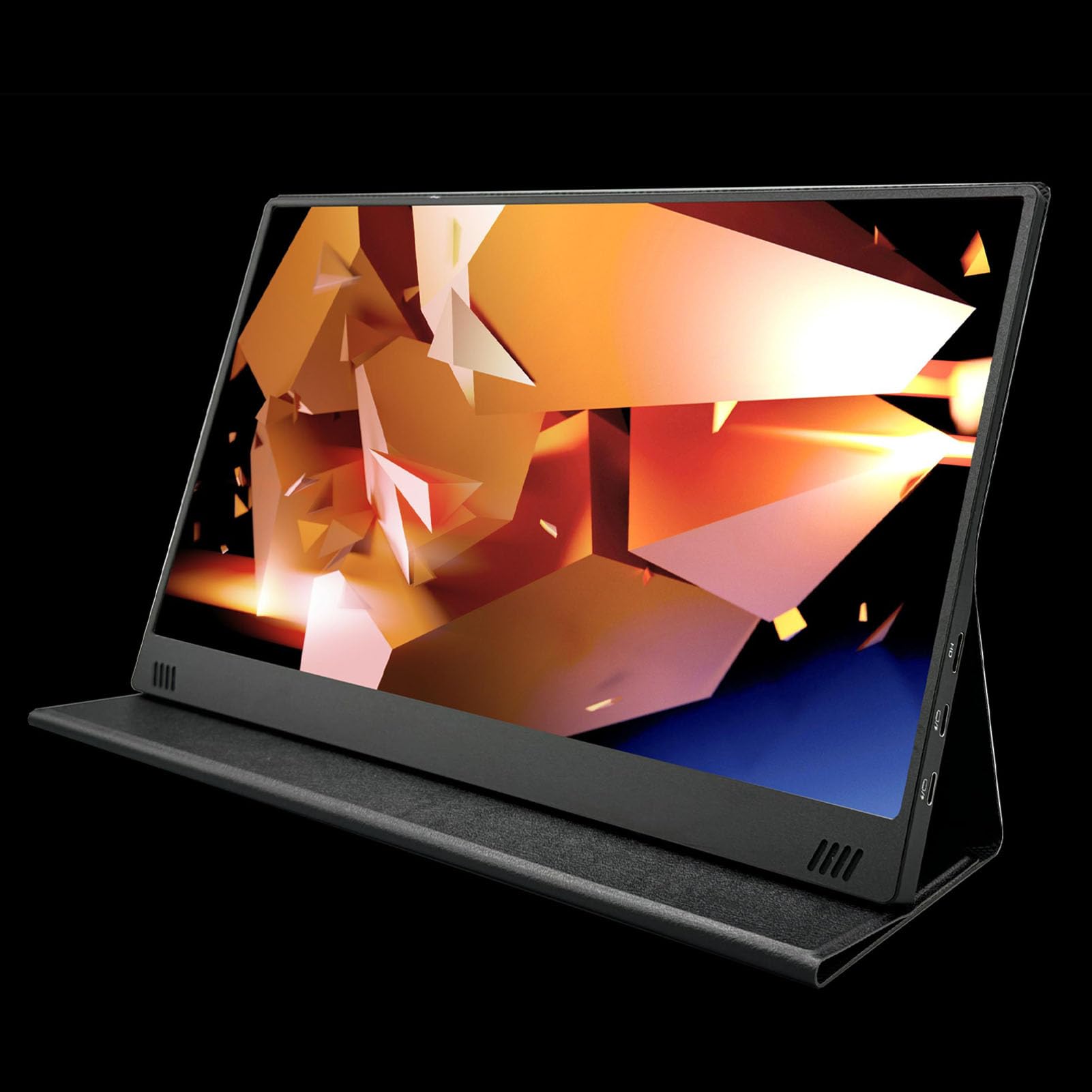 HD Portable Display Cover Screen for Monitor - European Plug - Perfect for Trade Shows, Exhibitions, and Screen Protection