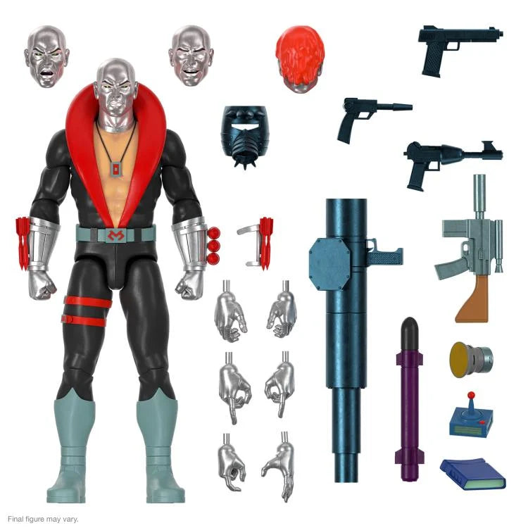 G.I. Joe ULTIMATES! Destro Action Figure - 6-Inch Collectible Toy with Accessories for Display & Play - Perfect for Fans, Collectors & Gift Giving
