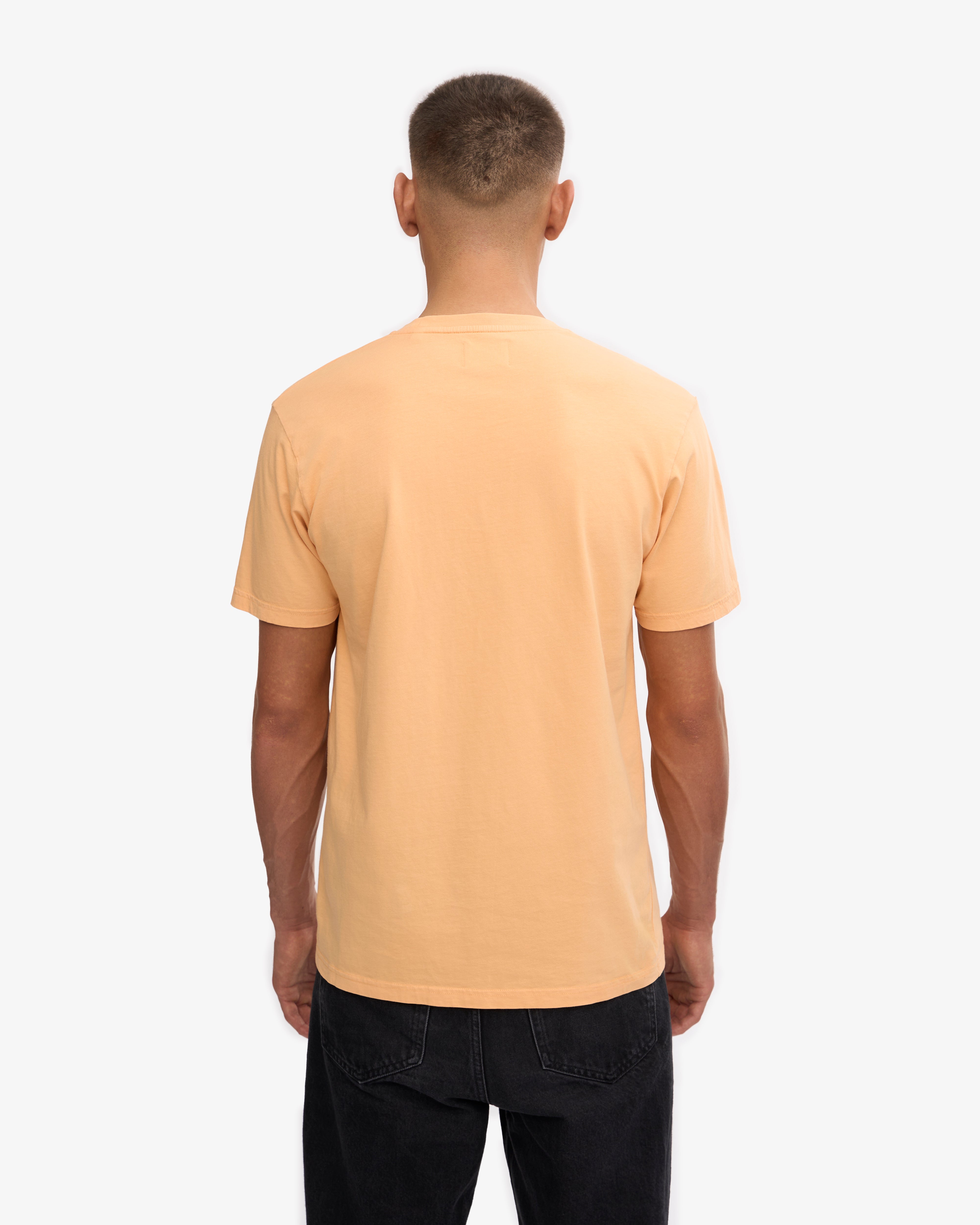 Classic Organic Cotton T-Shirt for Men & Women - Soft & Comfortable Sandstone Orange Tee - Perfect for Casual Wear, Gym, and Everyday Outfits