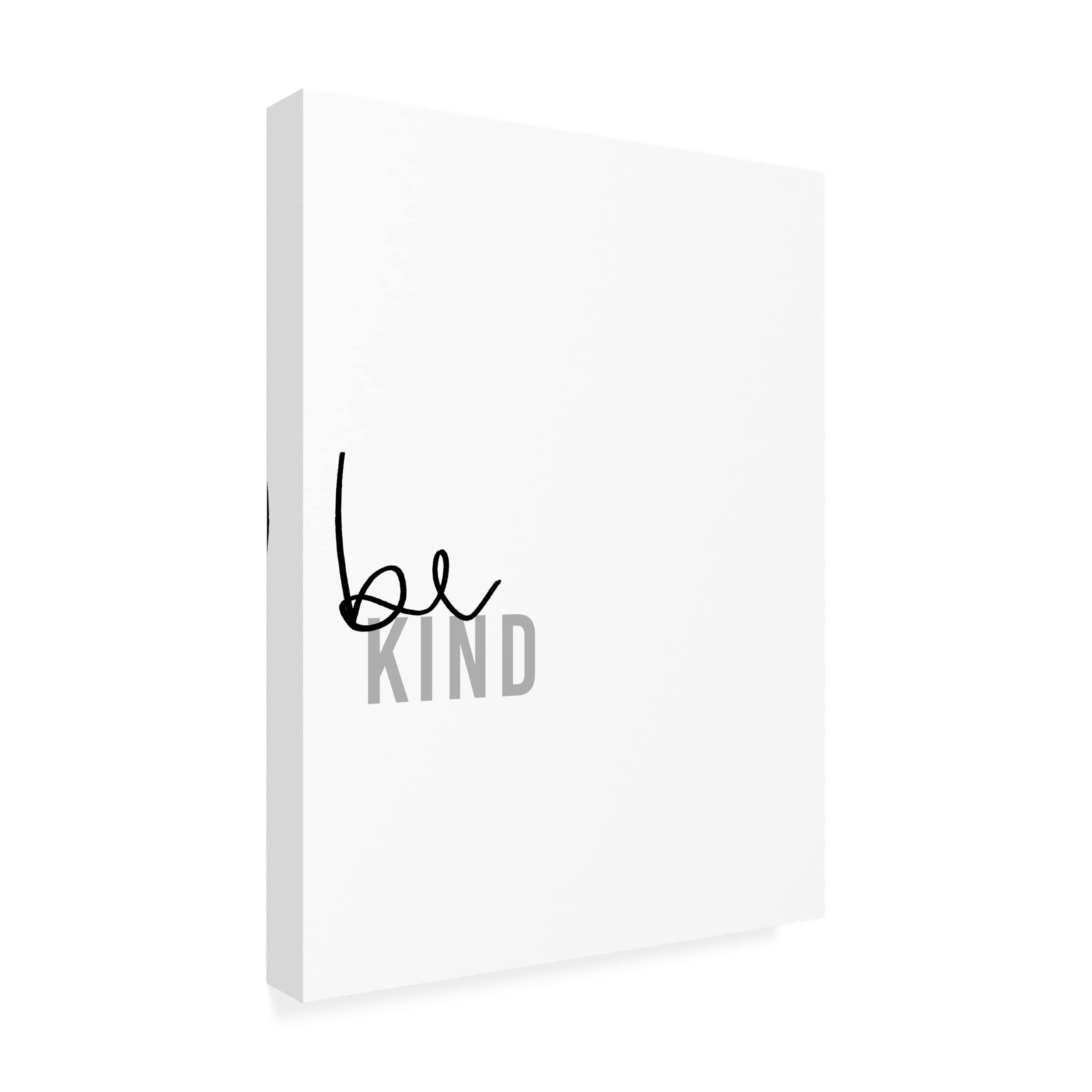 Trademark Fine Art 'Simply Kindness IV' Canvas Wall Art by Anna Hambly - Perfect for Living Room, Bedroom & Office Decor