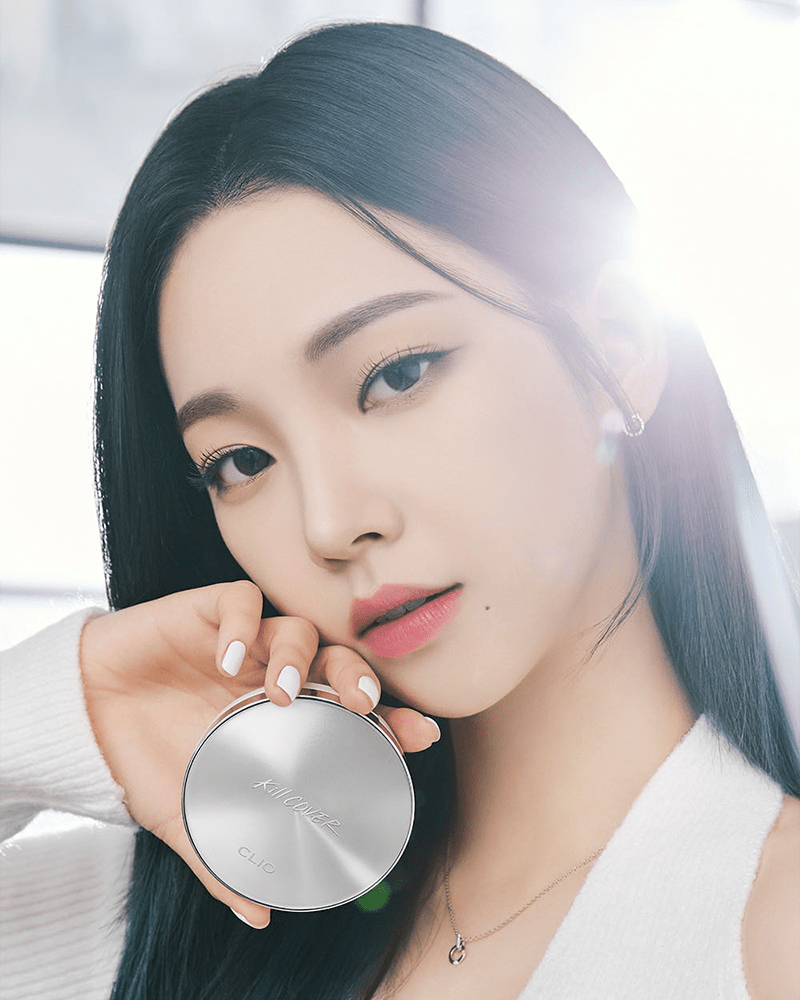 CLIO x AESPA Kill Cover Calming Cushion Refill - Hydrating Makeup Cushion for Oily & Sensitive Skin | Perfect for Daily Touch-Ups & On-The-Go Makeup