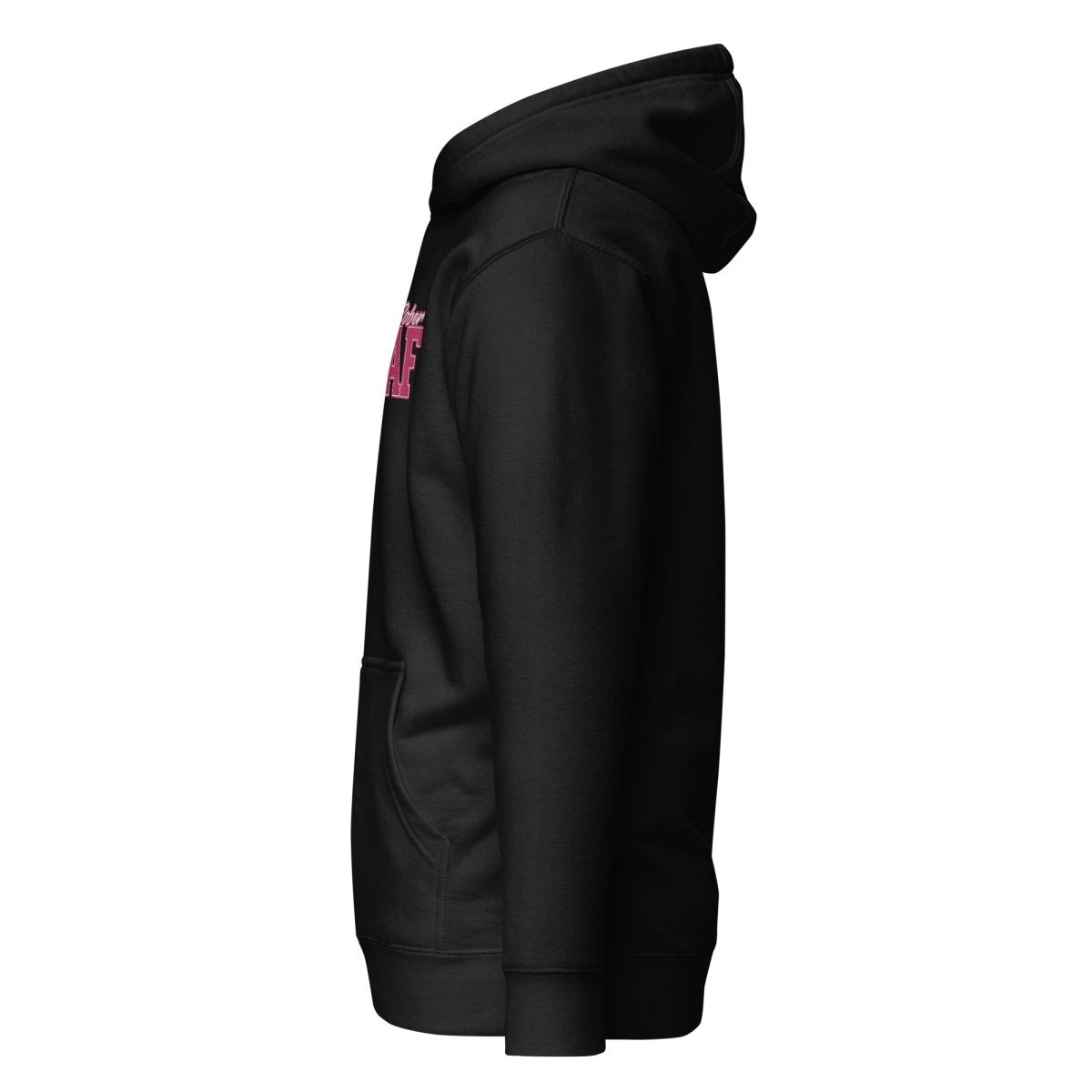 Sober AF Block Letter Unisex Hoodie - Comfortable Cotton Pullover for Men & Women - Perfect for Casual Wear, Street Style, and Recovery Support