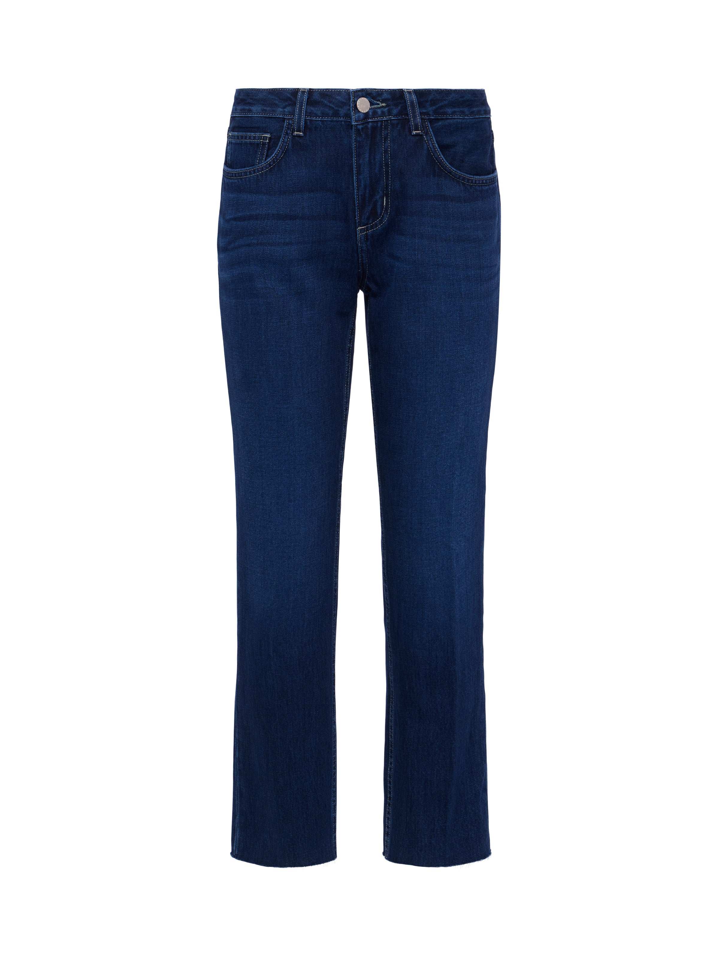 Milana Slouchy Stovepipe Jeans for Women - High Waist Distressed Denim Pants - Perfect for Casual Outings & Street Style Fashion