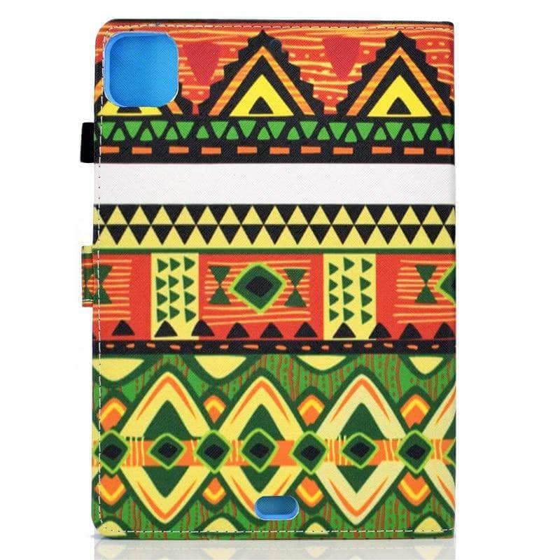 iPad Air 4 (2020) 10.9-inch Cartoon Color Leather Stand Case - Protective Cover with Kickstand for Work, Study & Entertainment