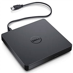 Dell Slim External USB DVD±RW Drive - Portable CD/DVD Burner for Laptop & PC - Plug & Play for Movies, Music, Backup & Data Transfer