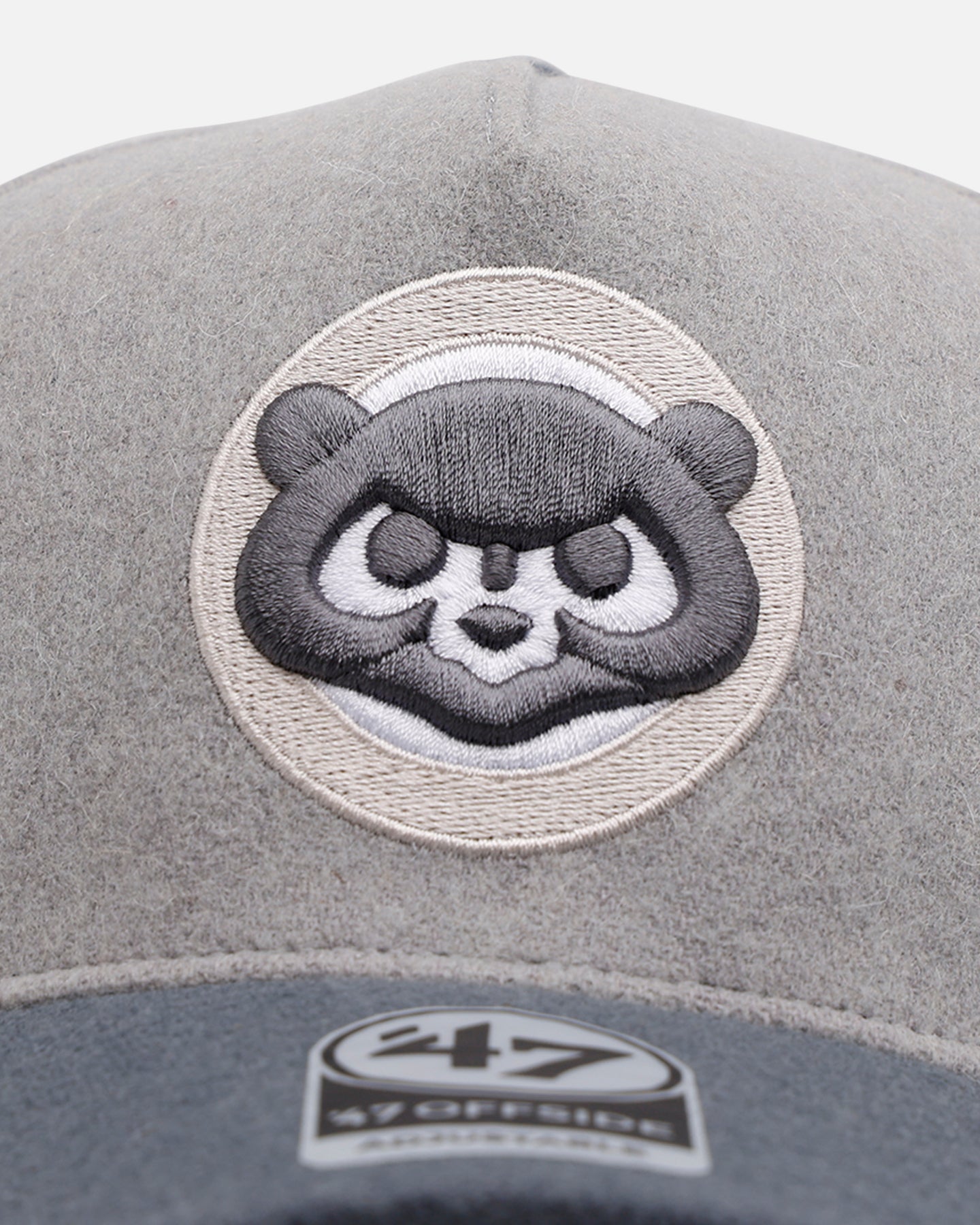 47 Brand Chicago Cubs 'Shades Of Gray' Snapback Hat - Adjustable 47 Offside Cement Baseball Cap for Men - Perfect for Game Day, Streetwear & Casual Outfits
