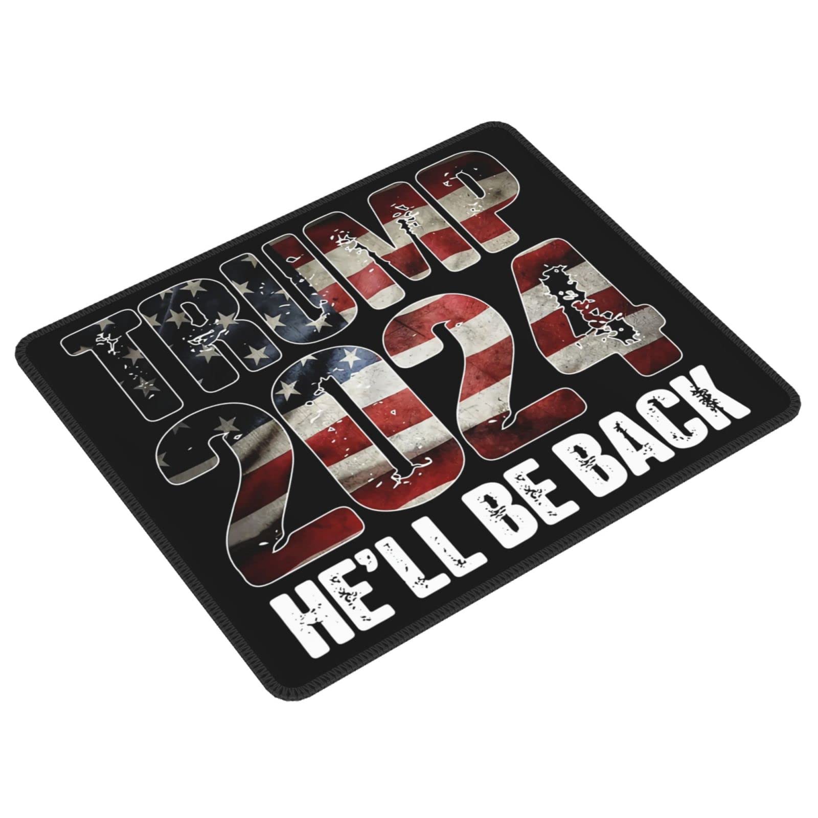 Trump 2024 Mouse Pad - Non-Slip Water Resistant Desk Mat for Laptop & Office Accessories | Wireless Mouse Compatible | Premium Computer Desk Accessory for Work & Gaming