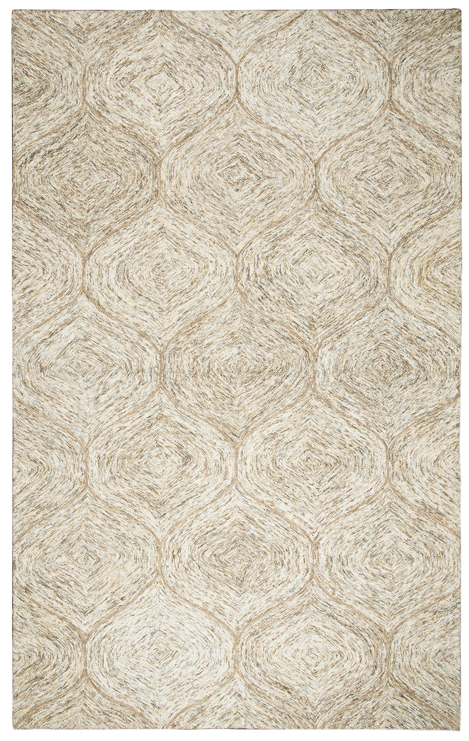 Rizzy Home Brindleton Brown/Ivory Tweed 2'6