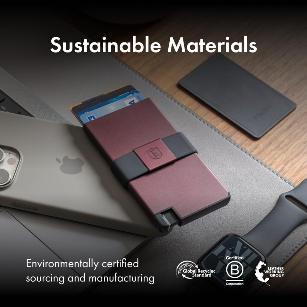 Ekster Pro RFID Blocking Aluminum Card Holder - Slim Minimalist Wallet for Men & Women - Perfect for Travel, Business & Everyday Carry