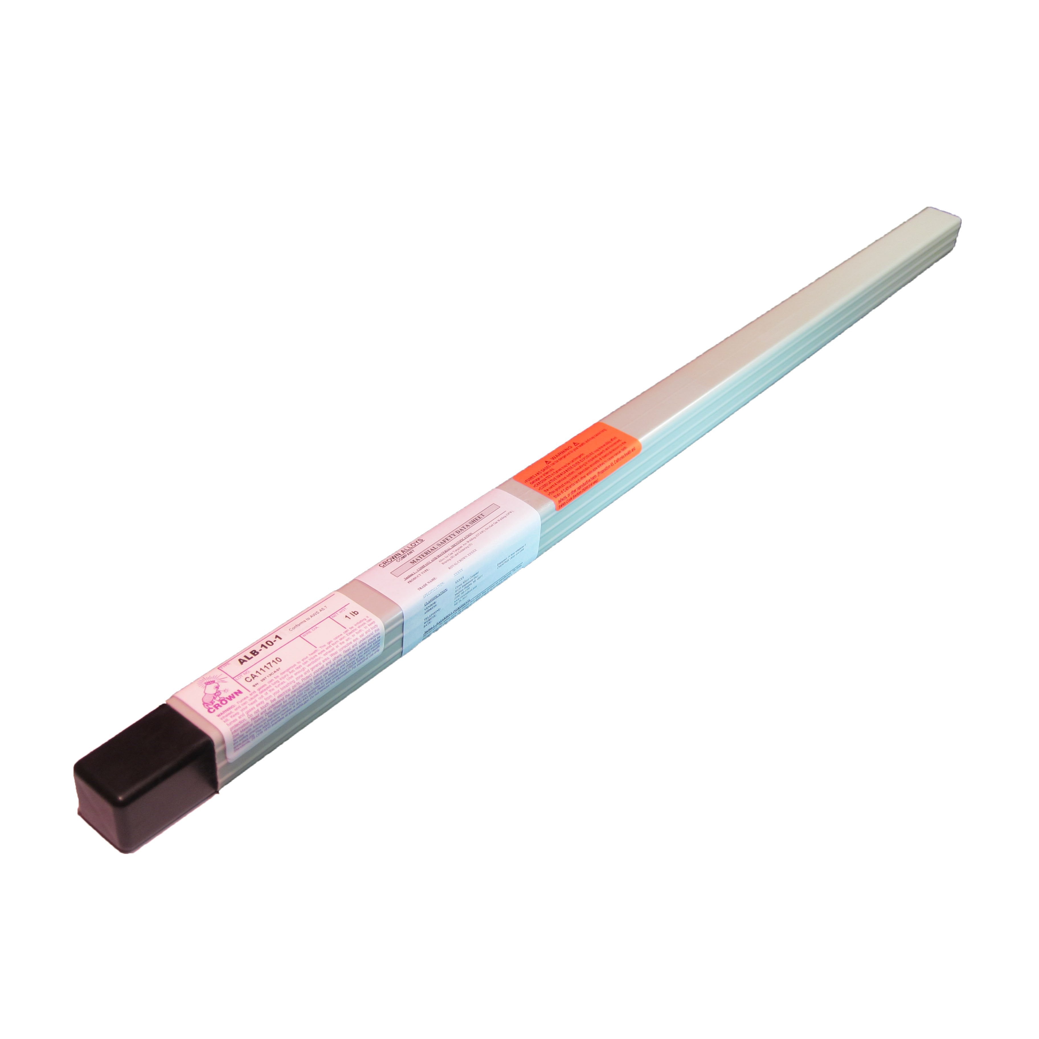 Crown Alloys ALB 10 1-1/8x36 TIG Welding Rod - 1lb Tube (CTALB1/TO BP) | High-Quality Aluminum Welding Electrodes for Metal Fabrication, Automotive & DIY Projects