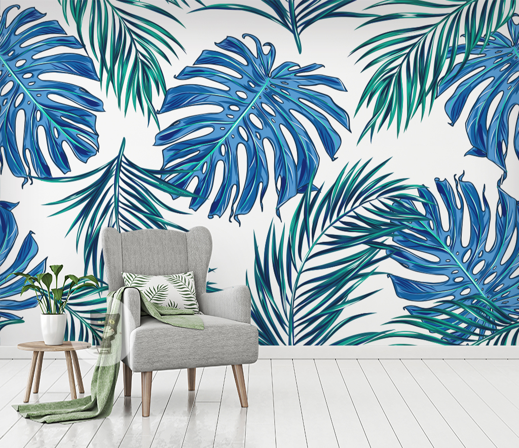Stunning Maple Leaf Wallpaper Murals - Premium Peel & Stick Wall Decor for Living Room, Bedroom & Office | Nature-Inspired Home Decoration