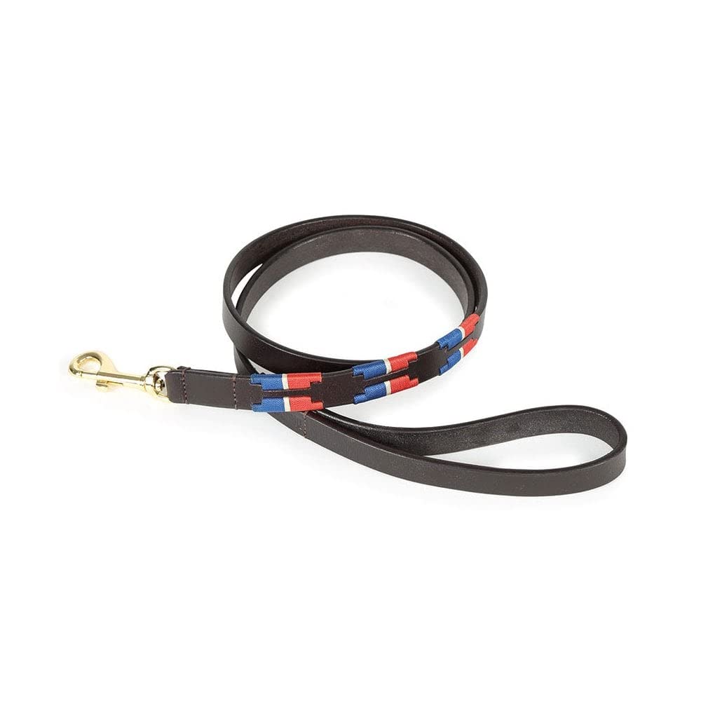 DROVER Polo Dog Lead - Heavy Duty Dog Leash for Large Dogs, Navy/Red, 6ft Long, Reflective Stitching - Perfect for Walking, Running, and Outdoor Adventures with Your Pet