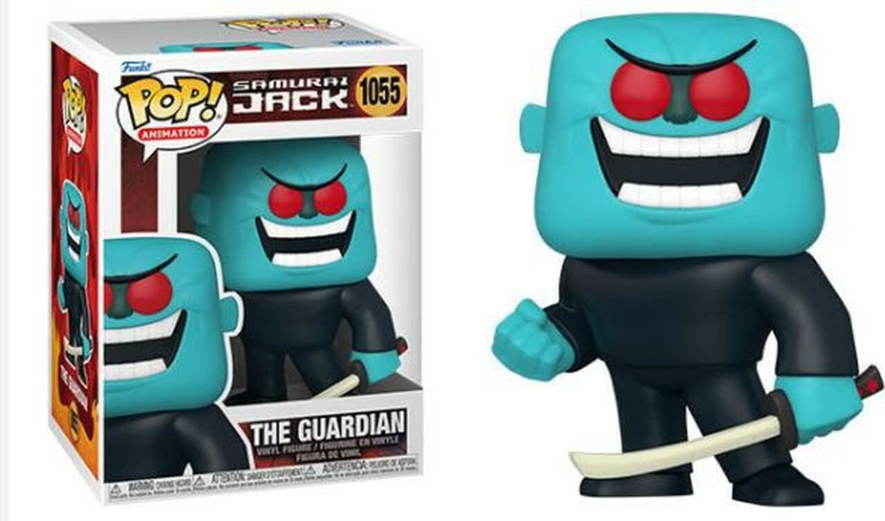 Funko Pop! Vinyl Figure - Samurai Jack The Guardian | Collectible Action Figure with Pop Protector Case | Perfect for Anime Fans & Pop Culture Collectors | Great for Display, Gifts & Home Decor