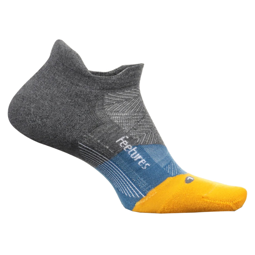 Feetures Elite Max Cushion No Show Tab Unisex Running Socks - Ultra Comfortable Athletic Socks for Men & Women - Perfect for Jogging, Gym Workouts & Everyday Wear