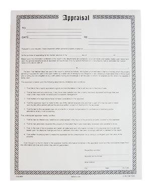 2-Part Appraisal Cover Form - 100 Pack | Carbonless Duplicate Performance Review Sheets for Employee Evaluations & HR Documentation