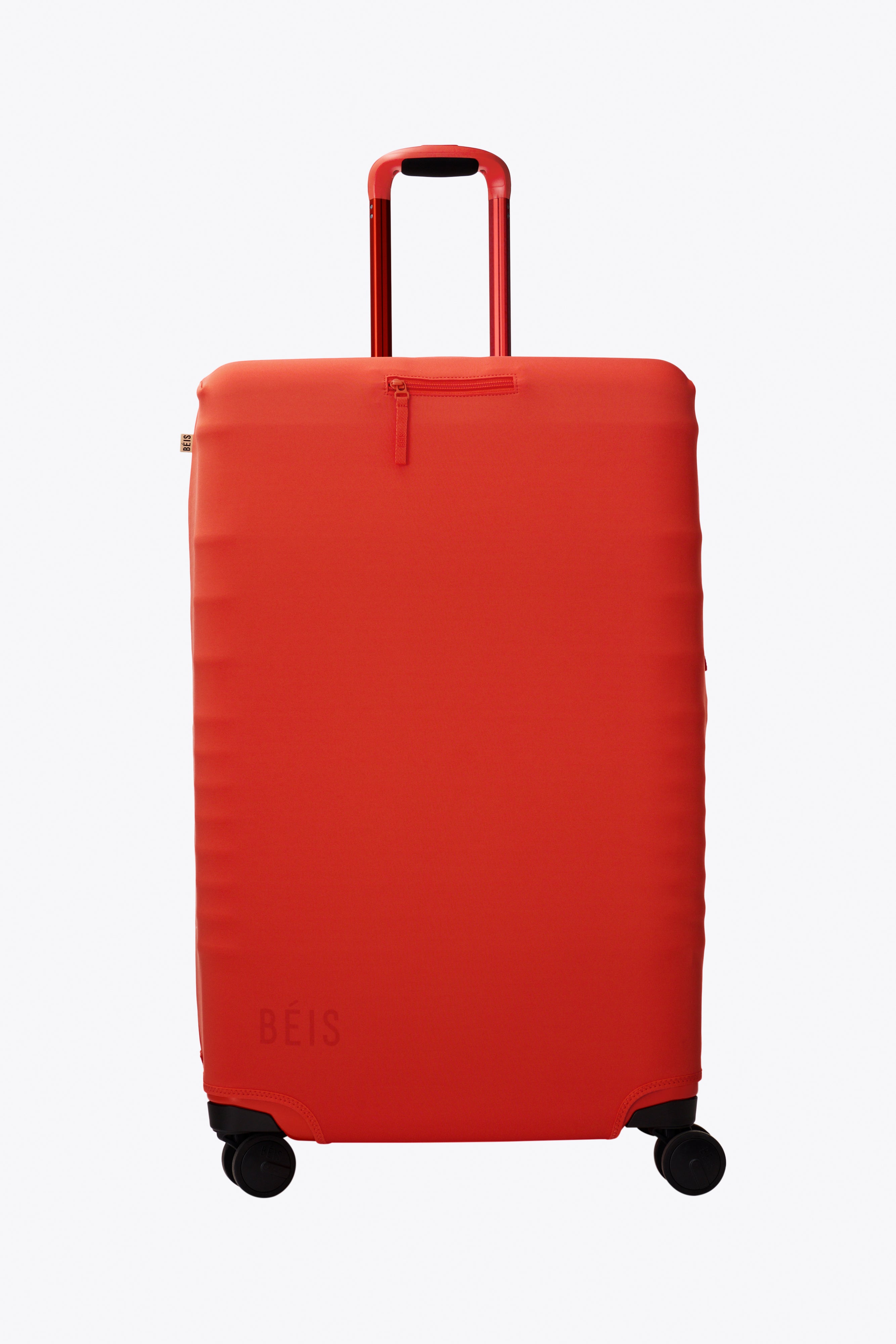 Flame Print Large Check-In Luggage Cover - Durable Suitcase Protector for Travel, Airplane & Vacation - Waterproof & Scratch-Resistant Luggage Case Cover