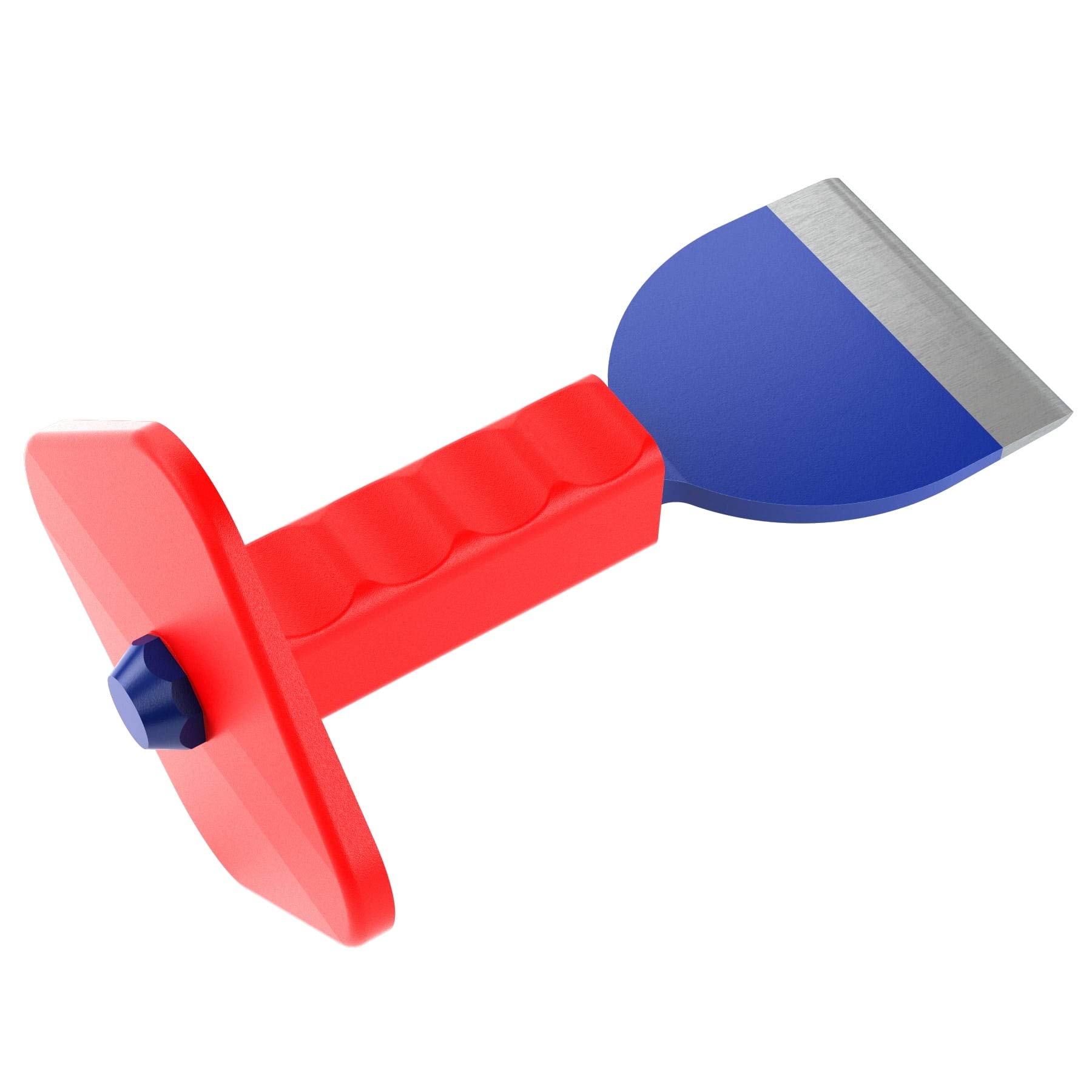 Bon Tool Brick Chisel with Protective Grip - Heavy Duty Masonry Chisel for Bricklaying, Concrete Work & Demolition - Ideal for Construction, DIY Projects & Professional Use