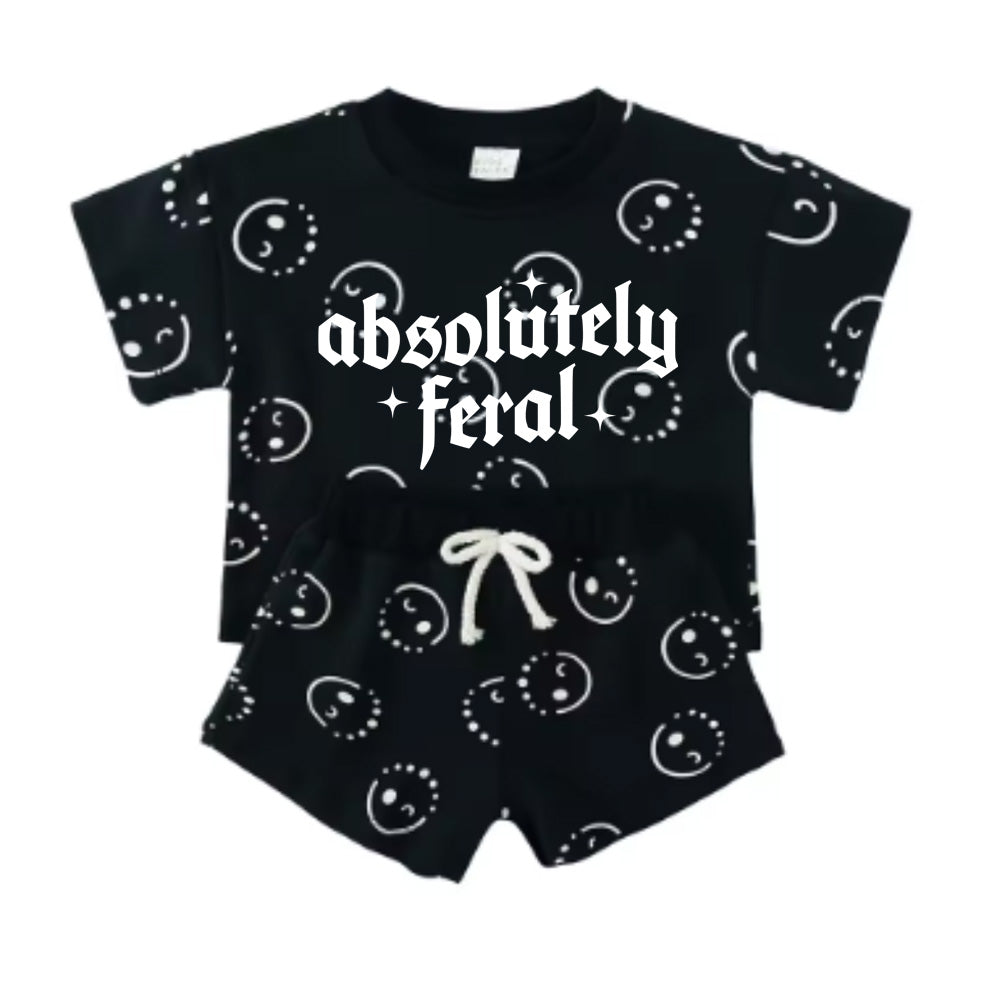 Absolutely Feral Sun n' Fun 2 Piece Set - Stylish Matching Swimwear for Women, Perfect for Beach Vacations & Pool Parties