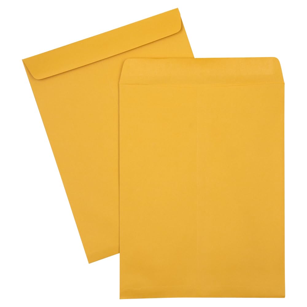 JAM PAPER 10 x 13 Open End Catalog Premium Manila Envelopes - Bulk Pack of 500 - Perfect for Business Mailings, Invoices, and Direct Marketing Campaigns