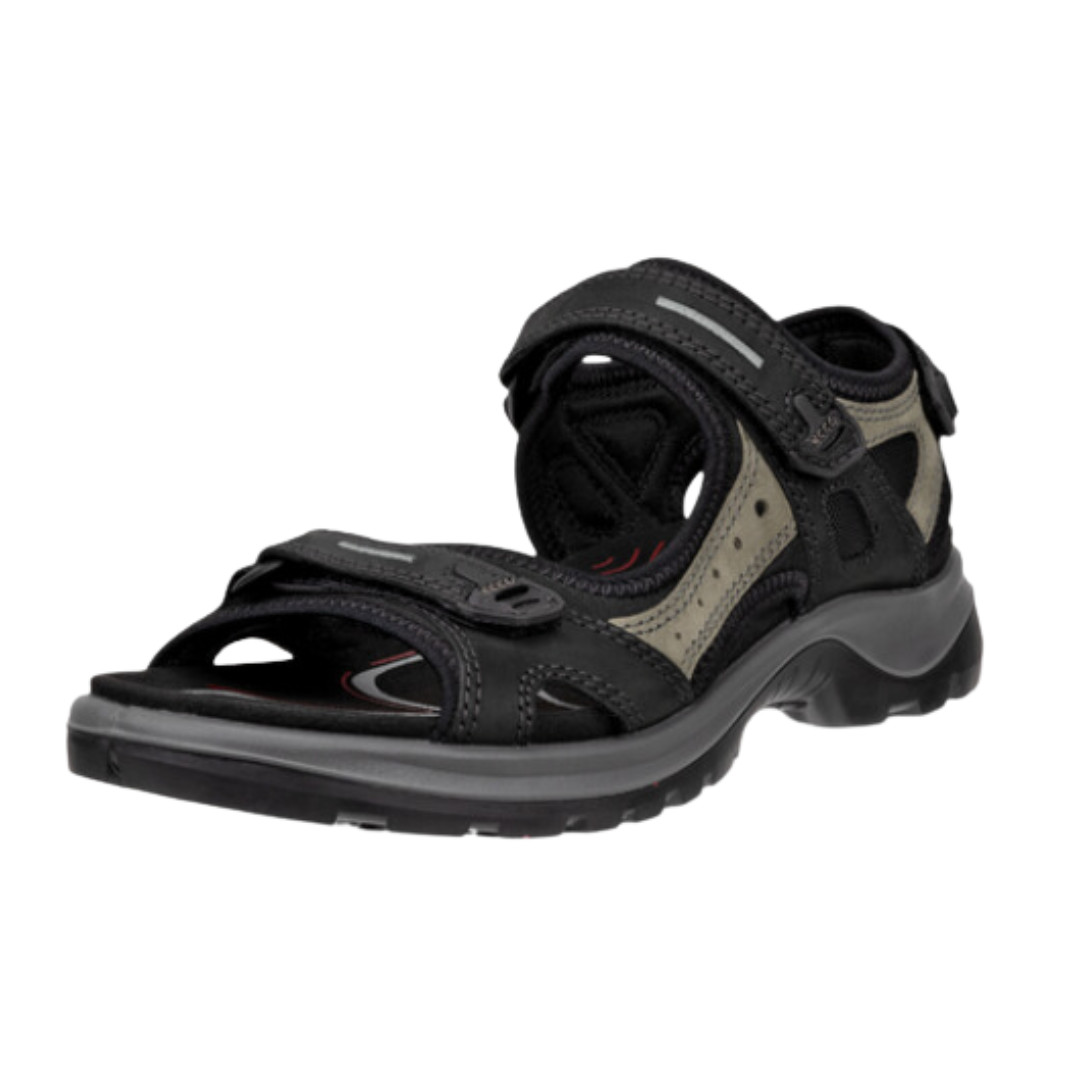 Women's Yucatan Off-Road Hiking Sandals - Black/Mole - Comfortable Outdoor Adventure Footwear for Trail Walking, Camping & Travel