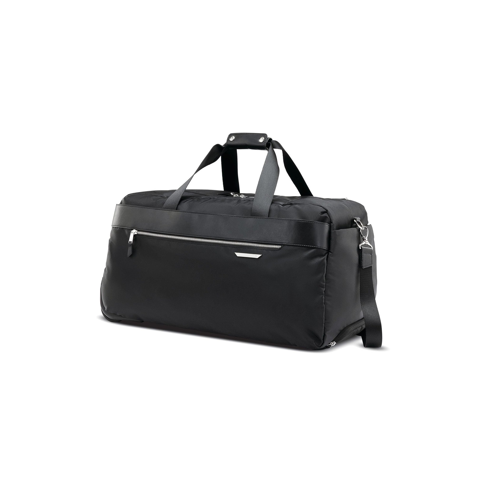 Samsonite Just Right Wheeled Weekend Duffel Bag - Lightweight Travel Luggage for Business Trips & Weekend Getaways | Perfect Carry-On for Airplanes & Road Trips