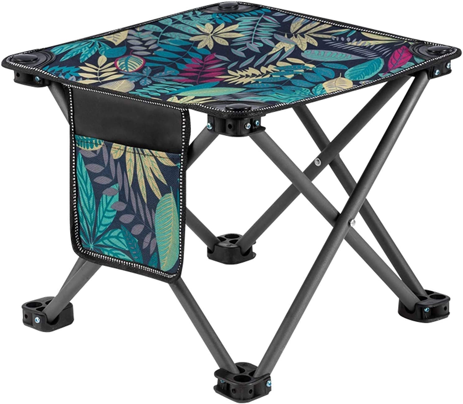 Portable Folding Camping Stool - Heavy Duty 150kg Capacity, Double Thickened Oxford Fabric for Outdoor Camping, Fishing, Hiking & Picnics - Compact Lightweight Foldable Chair for Travel & Backpacking