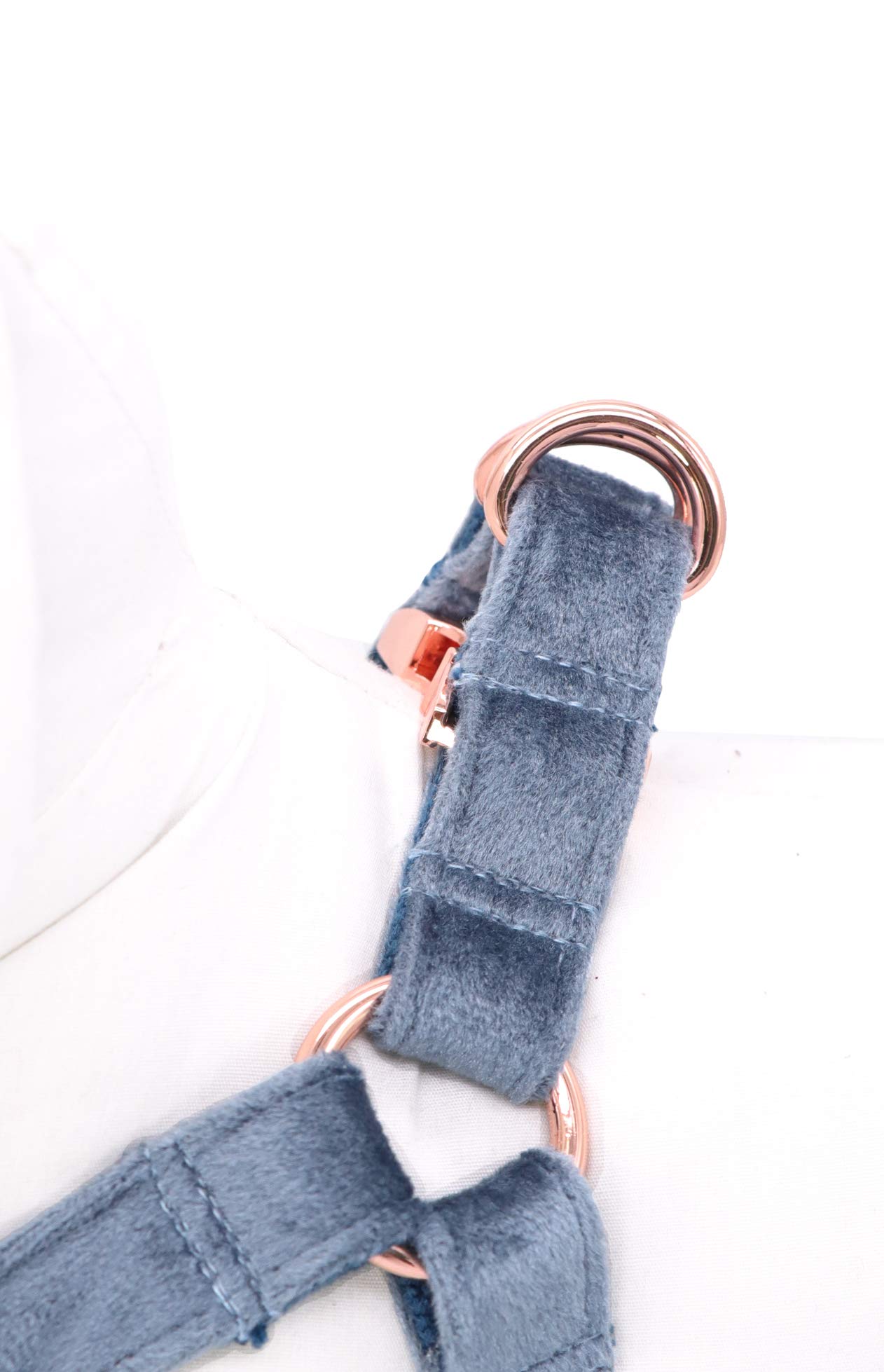 Premium Velvet No-Pull Dog Harness with Adjustable Straps - Heavy Duty Pet Halter for Small, Medium & Large Dogs - Perfect for Walking, Training & Outdoor Adventures