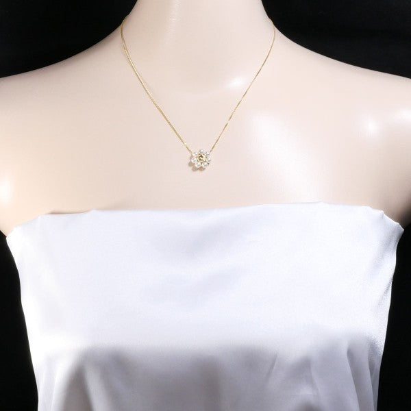 18K Yellow Gold Pearl Necklace for Women - Elegant Bridal Jewelry, Wedding Gift, Anniversary Present & Special Occasion Accessory