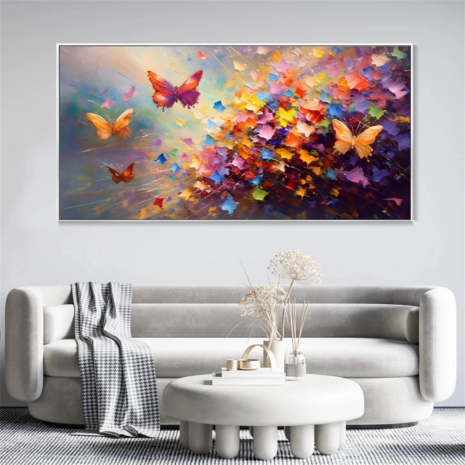 Animal Art Painting #AP098 - Handmade Canvas Wall Decor for Living Room, Bedroom & Office | Wildlife & Nature Inspired Artwork