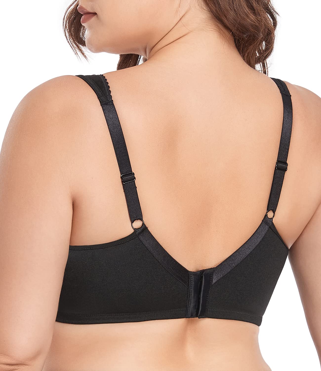 Wireless Full Coverage Plus Size Minimizer Bras for Women - Non Padded Comfort Soft Underwear Multipack | Perfect for Everyday Wear, Work & Relaxation