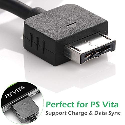 Mr. Gadget's Solutions® Playstation Vita Charger Cable - USB Data & Power Charging Cord for PS Vita 1000 - Perfect for Gaming On-The-Go & Home Entertainment Setup