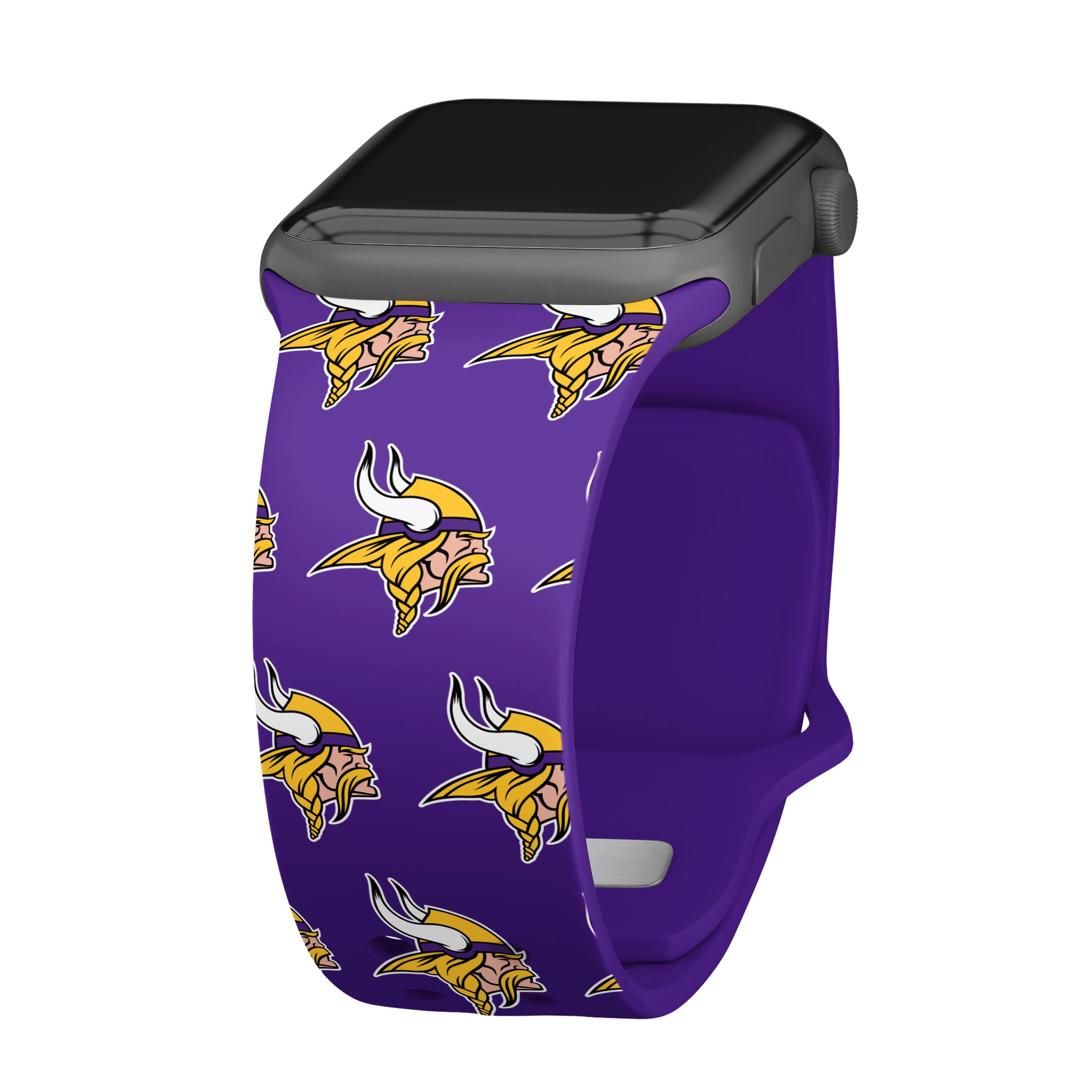 Minnesota Vikings Game Time HD Watch Band for Apple Watch - Perfect for NFL Fans & Game Day Outfits