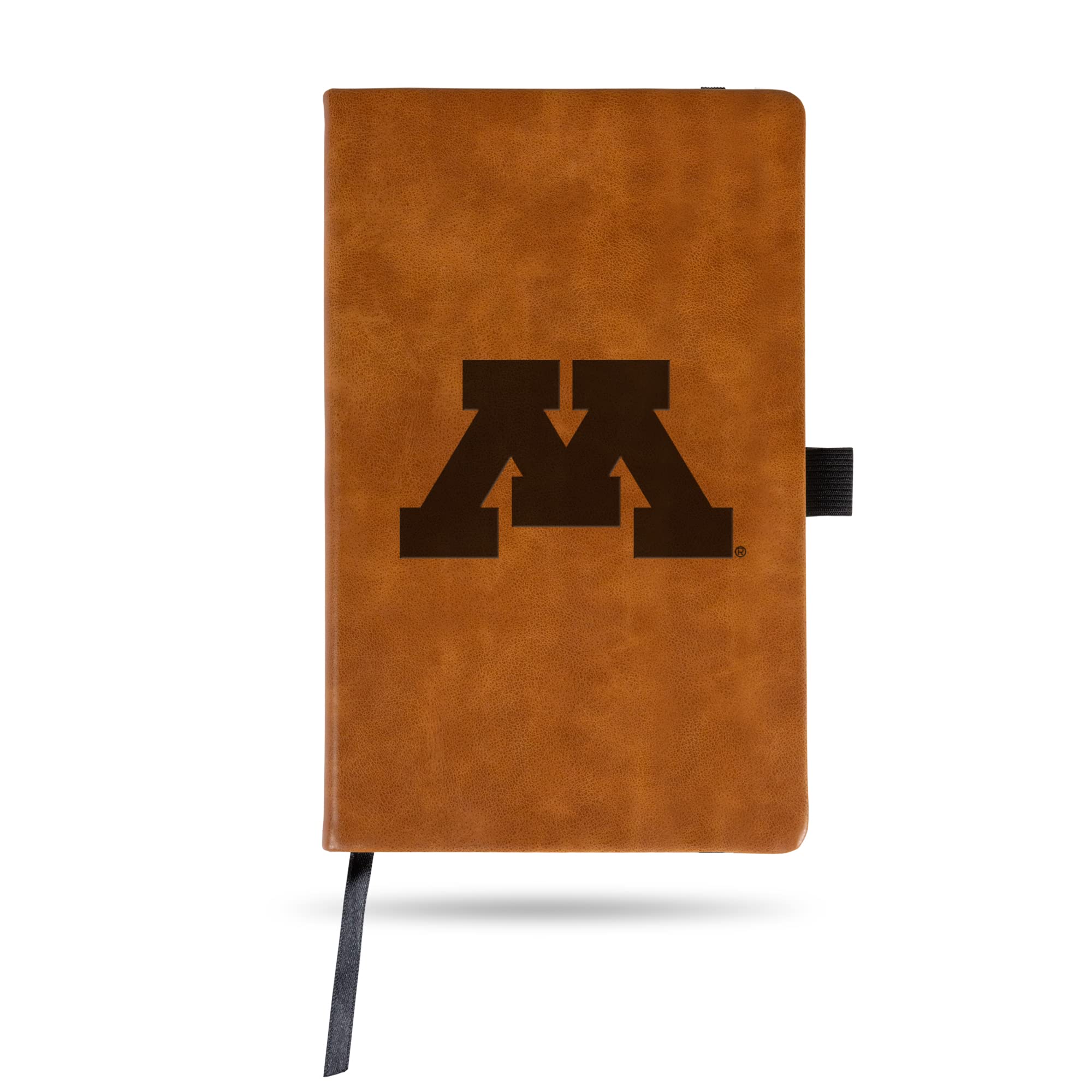 Minnesota Golden Gophers Laser Engraved Brown Notebook - 8.25