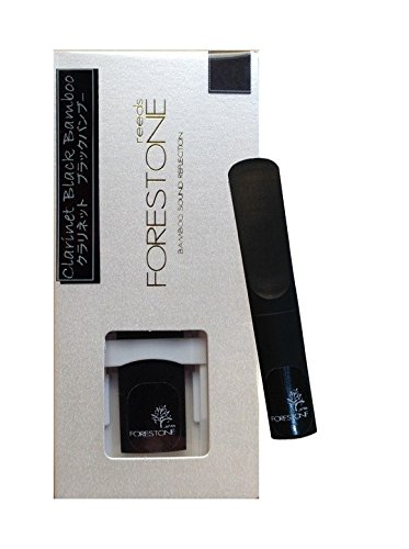 Forestone Black Bamboo Reed for Tenor Saxophone - Medium Soft Strength - Perfect for Jazz, Classical & Band Performances